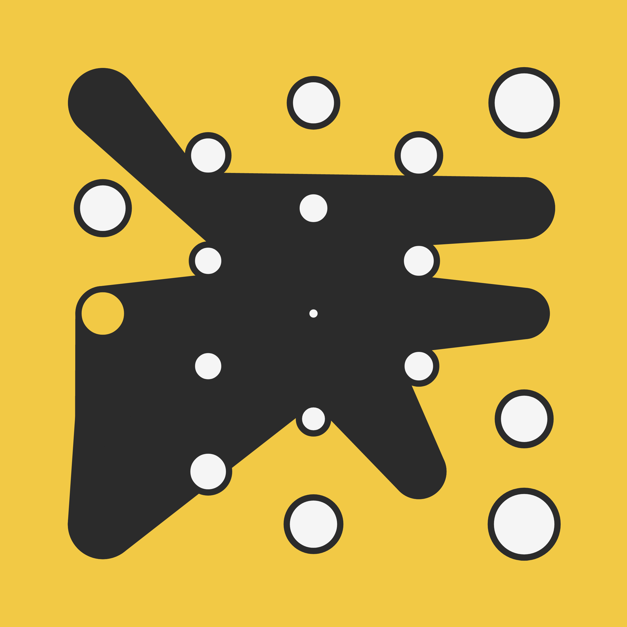 Art Blocks - Art Blocks v2 - Ringers #166 - NFT # 13000166