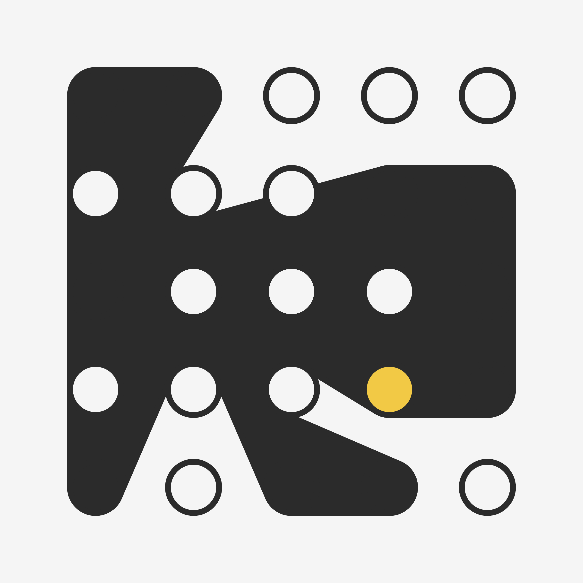 Art Blocks - Art Blocks v2 - Ringers #175 - NFT # 13000175