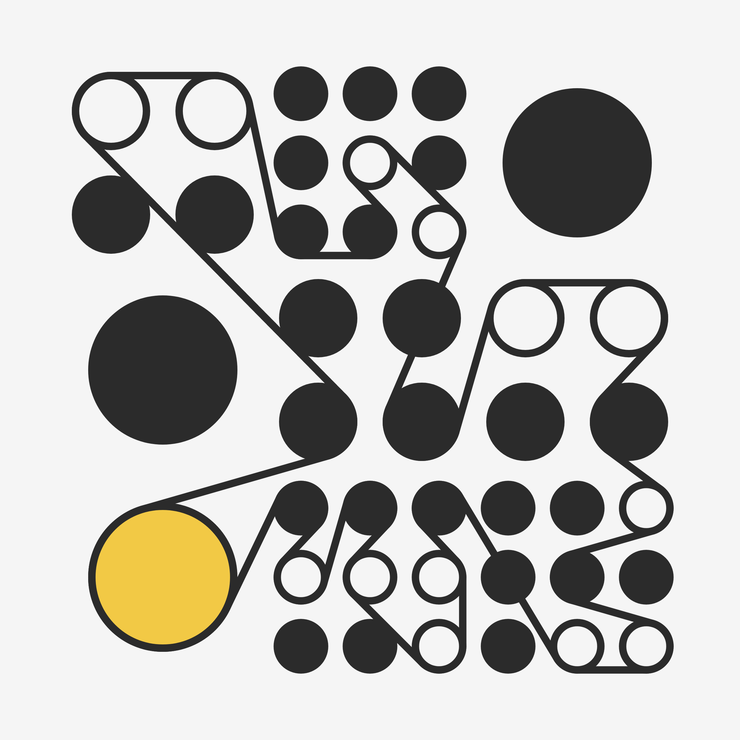 Art Blocks - Art Blocks v2 - Ringers #181 - NFT # 13000181