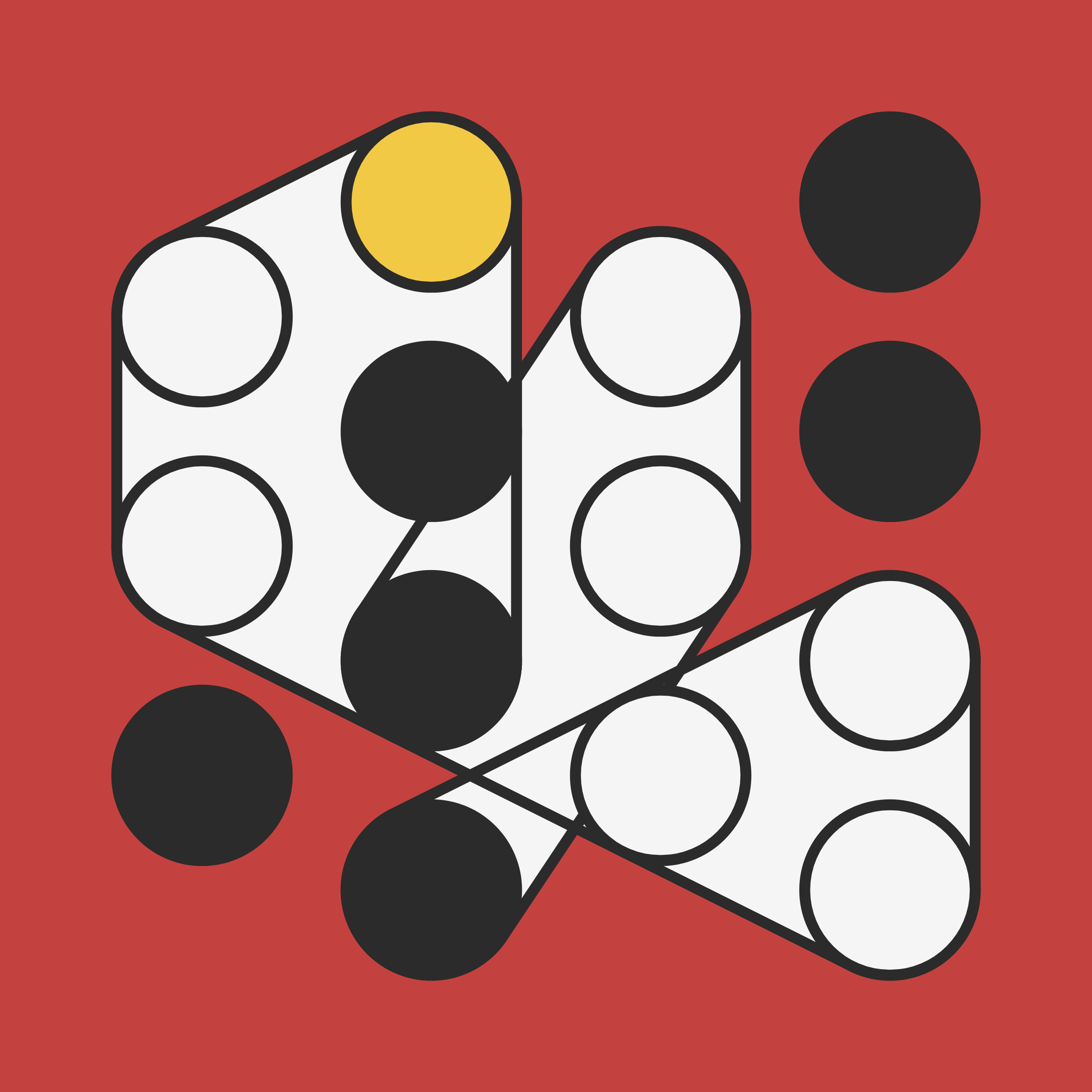 Art Blocks - Art Blocks v2 - Ringers #192 - NFT # 13000192