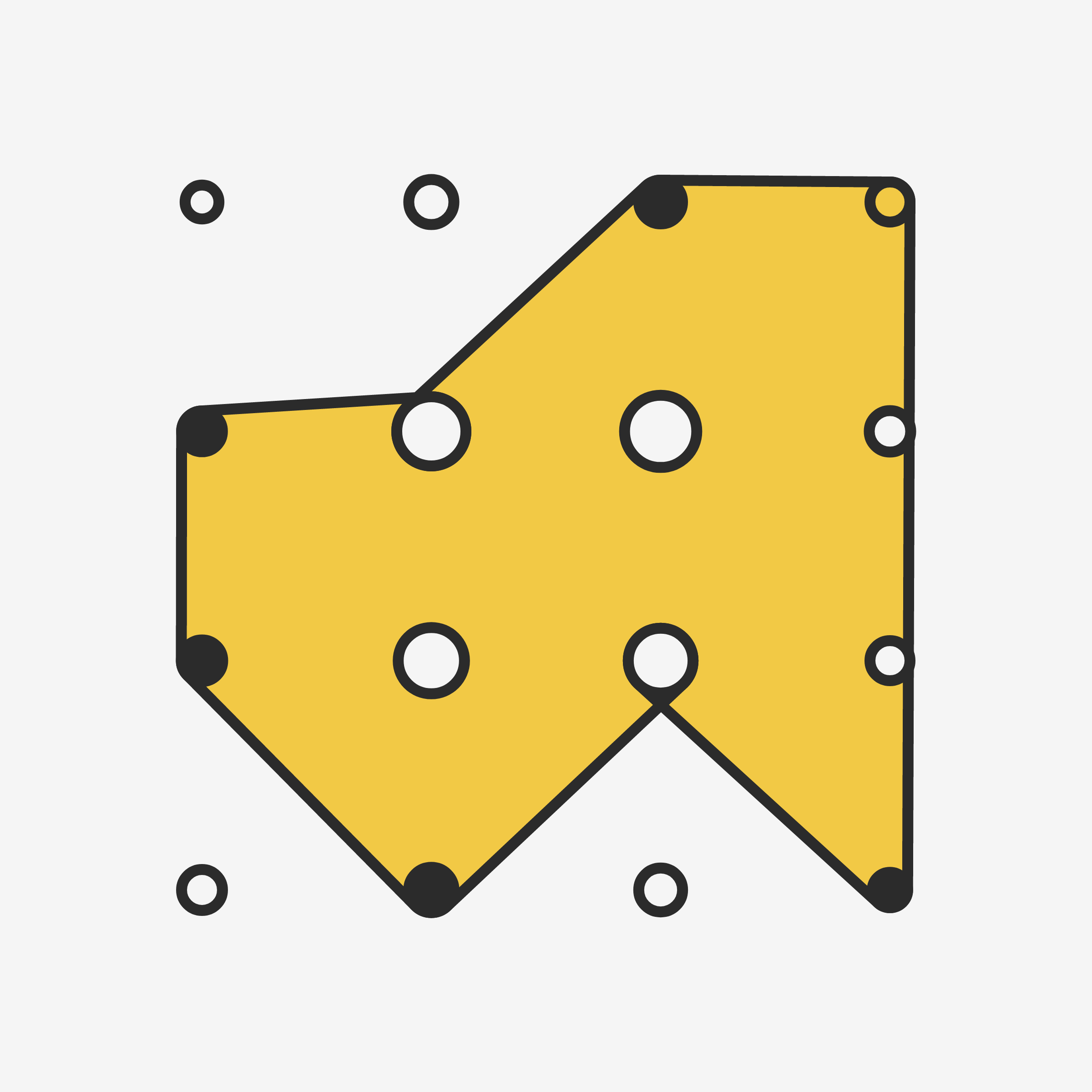 Art Blocks - Art Blocks v2 - Ringers #193 - NFT # 13000193