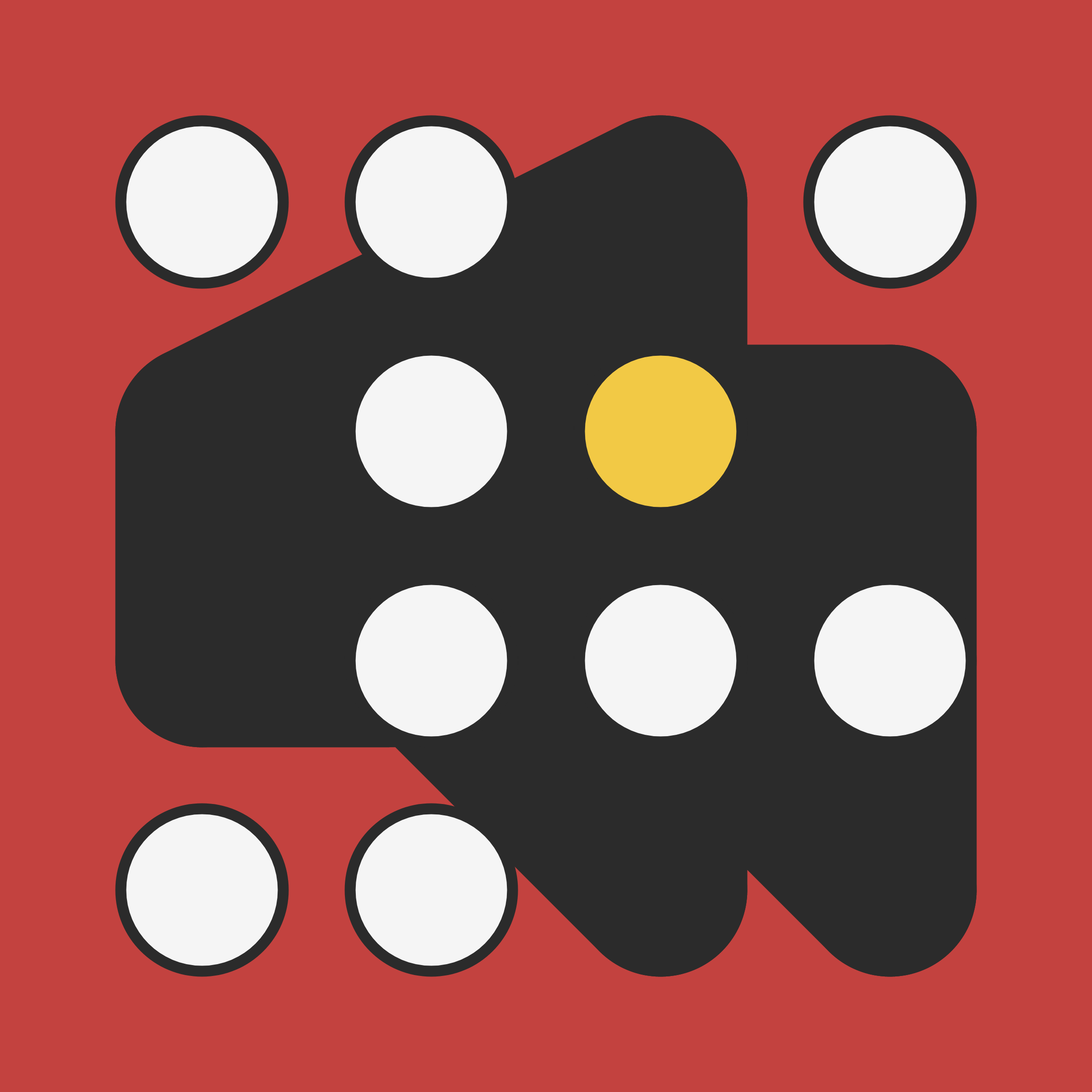 Art Blocks - Art Blocks v2 - Ringers #194 - NFT # 13000194