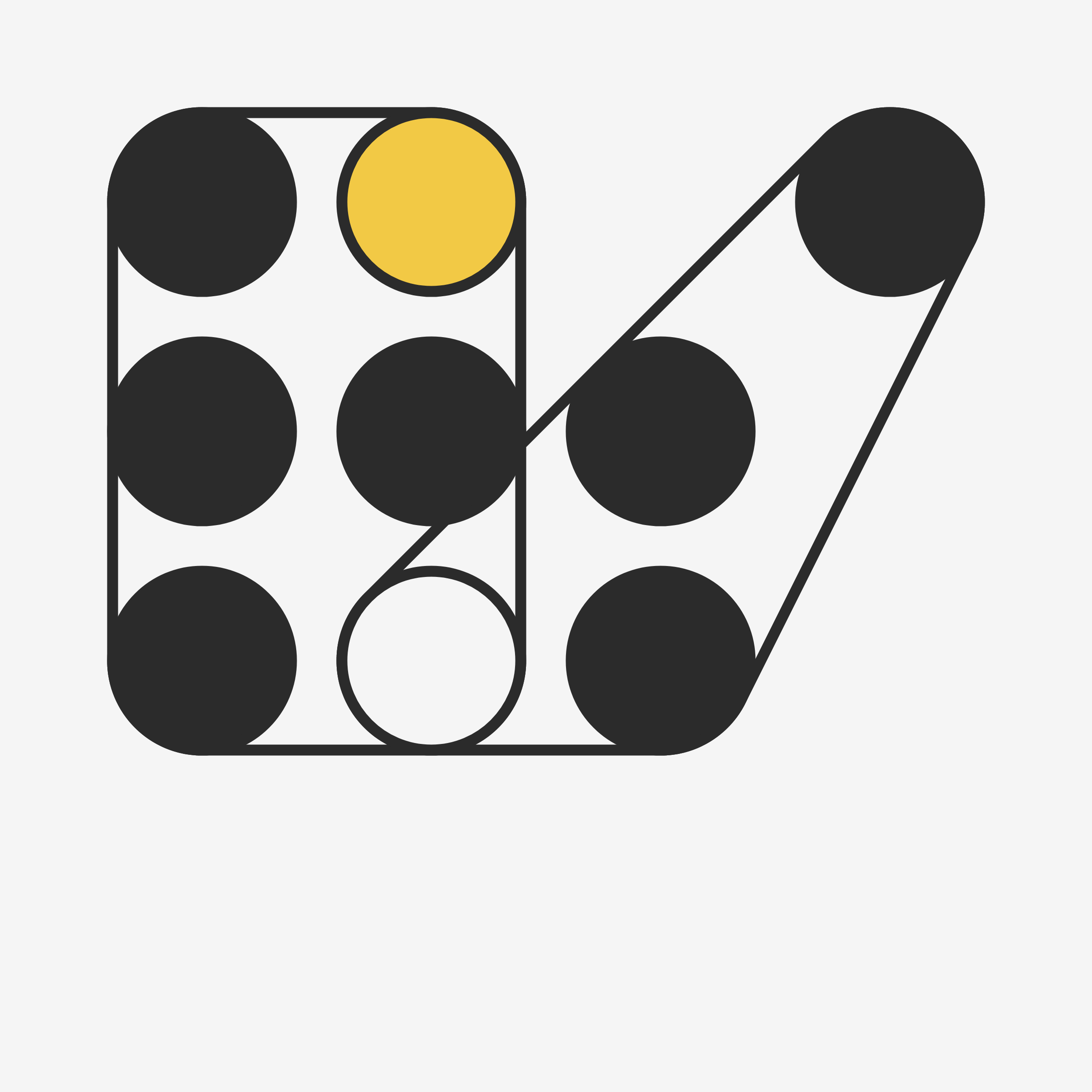 Art Blocks - Art Blocks v2 - Ringers #197 - NFT # 13000197