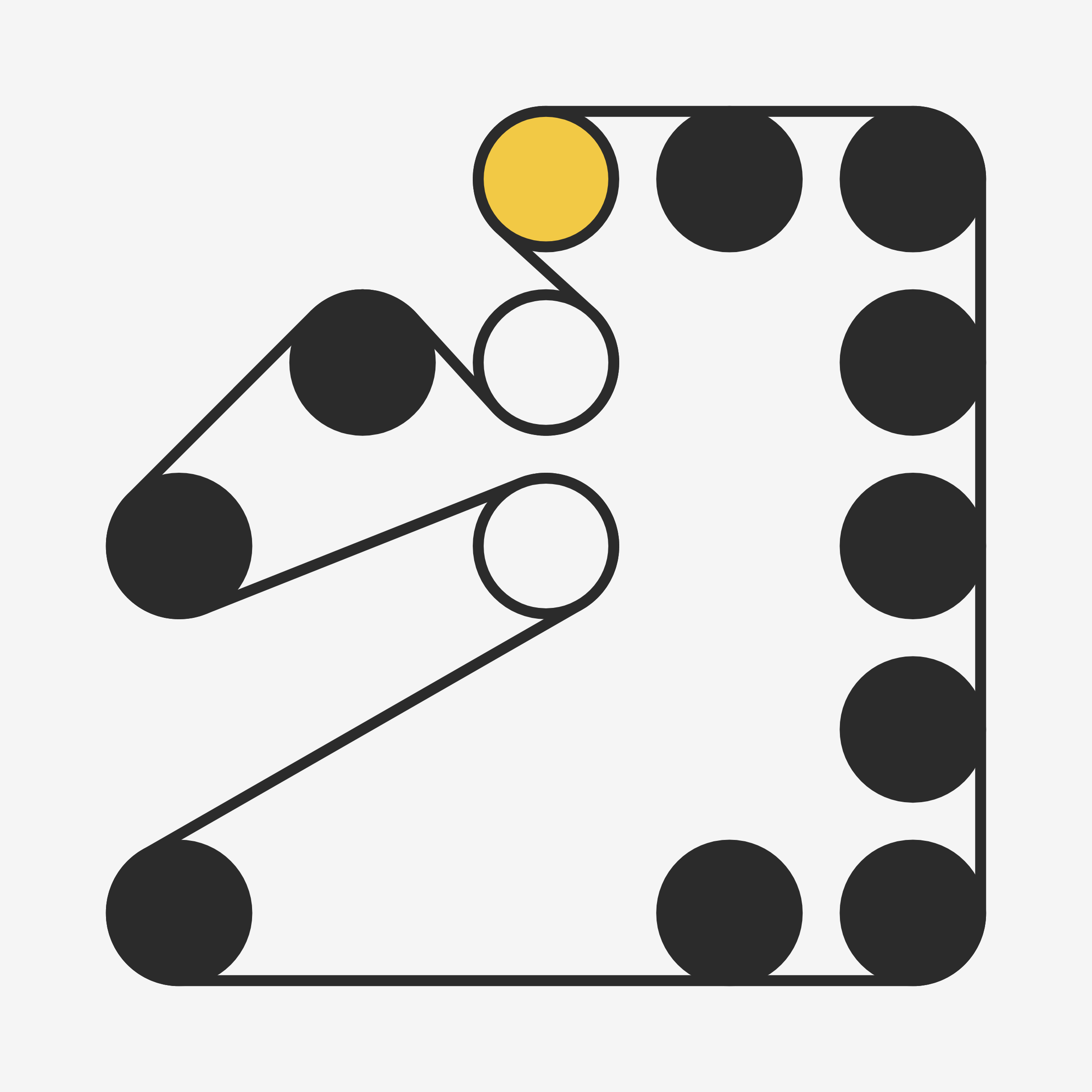 Art Blocks - Art Blocks v2 - Ringers #200 - NFT # 13000200