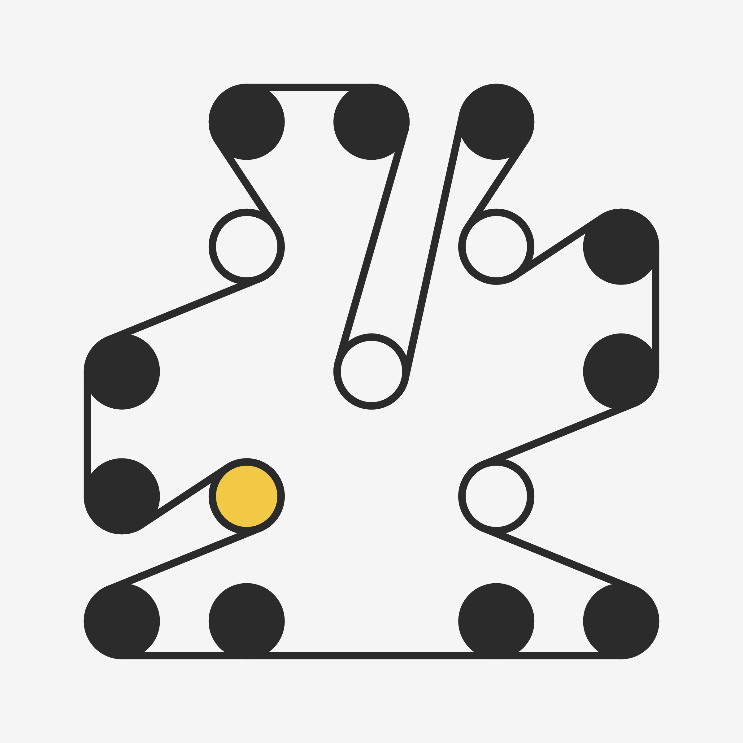 Art Blocks - Art Blocks v2 - Ringers #217 - NFT # 13000217