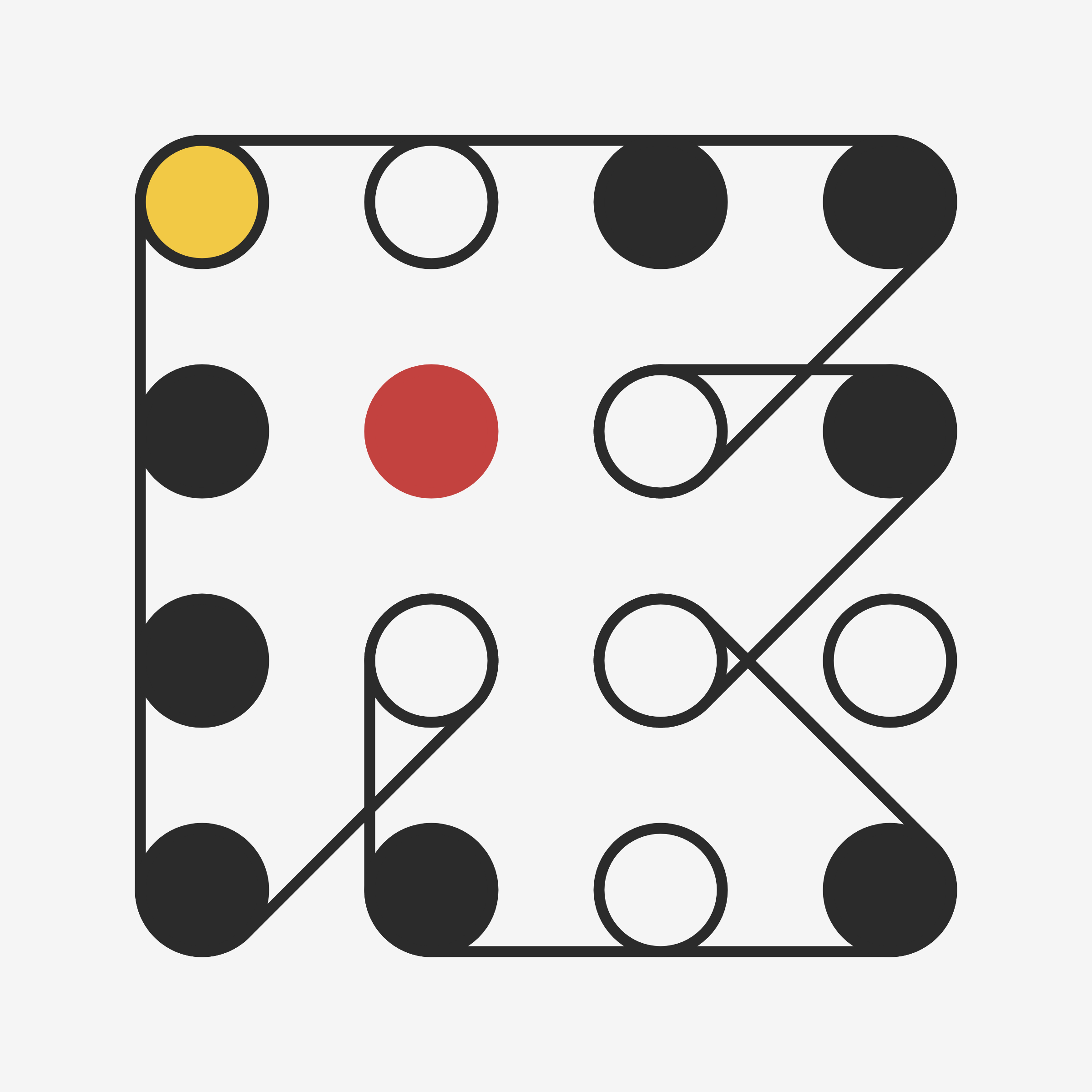 Art Blocks - Art Blocks v2 - Ringers #221 - NFT # 13000221