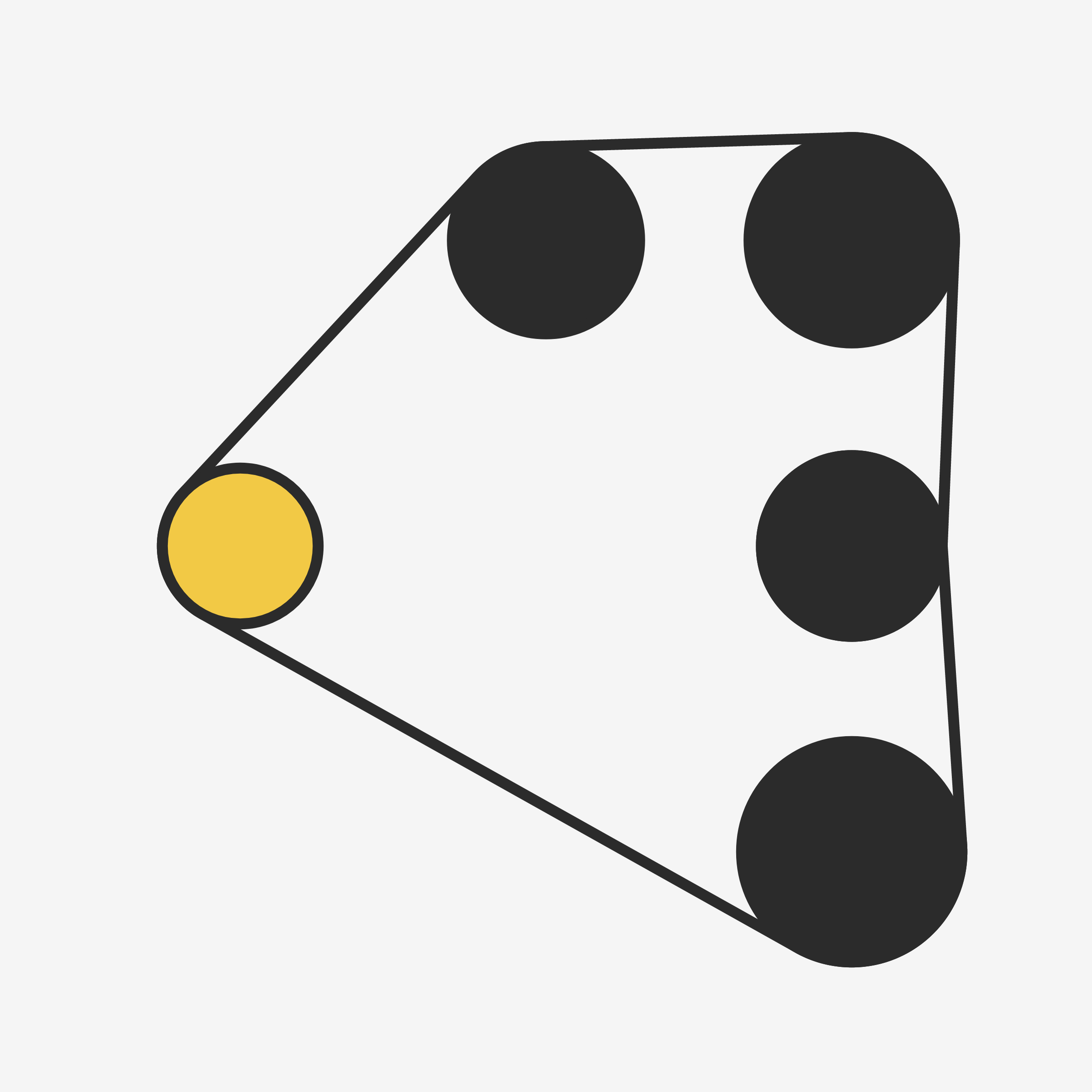 Art Blocks - Art Blocks v2 - Ringers #225 - NFT # 13000225