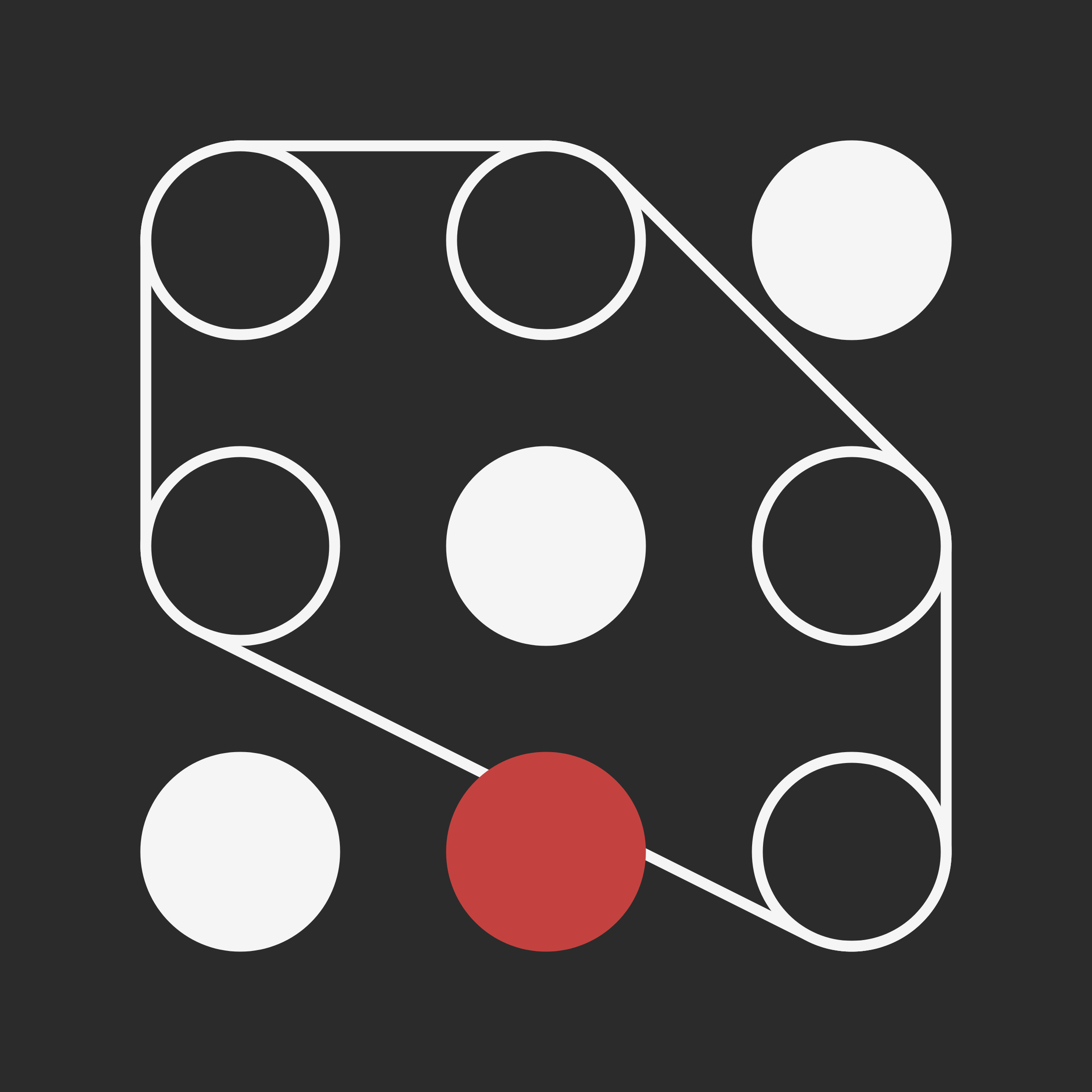 Art Blocks - Art Blocks v2 - Ringers #233 - NFT # 13000233