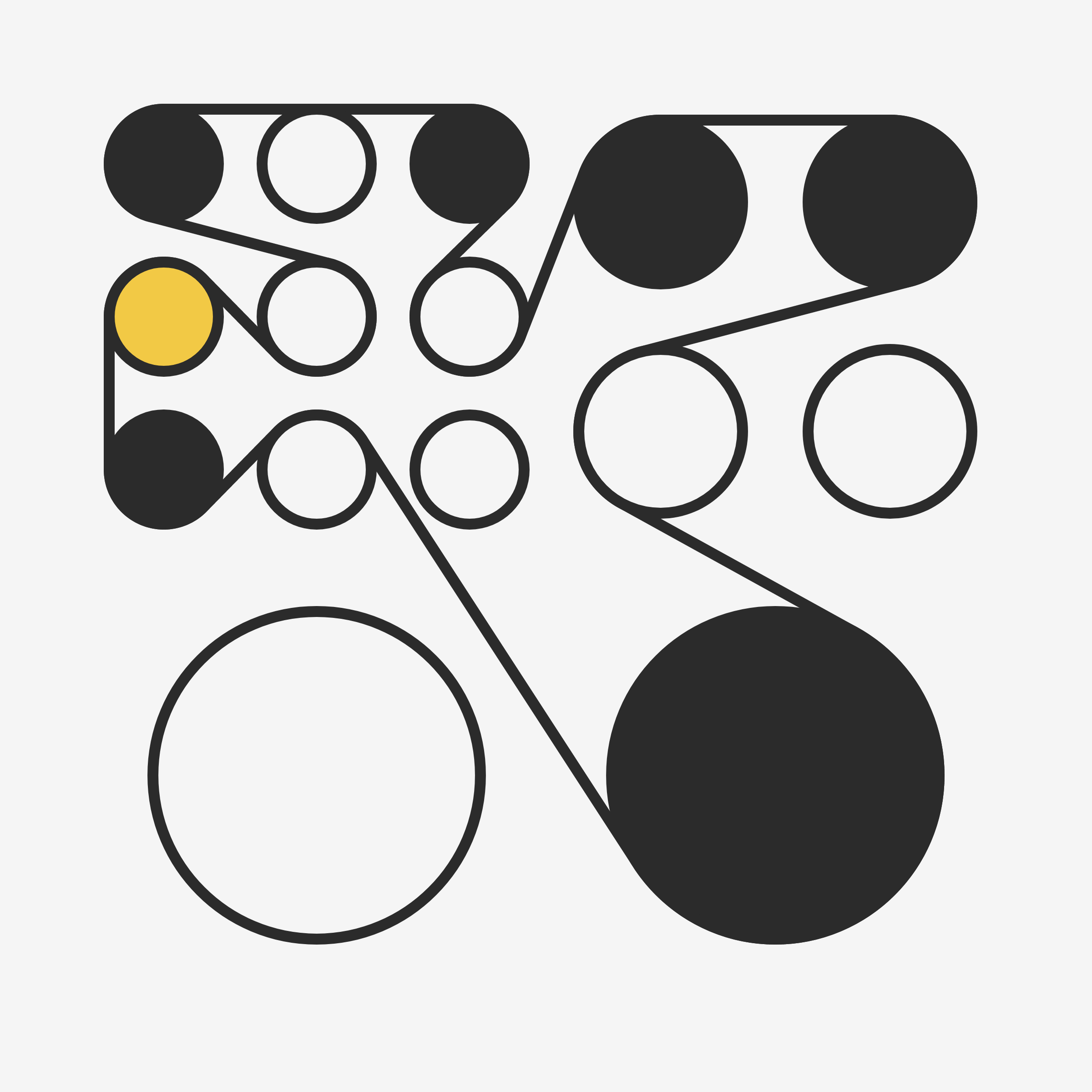 Art Blocks - Art Blocks v2 - Ringers #234 - NFT # 13000234