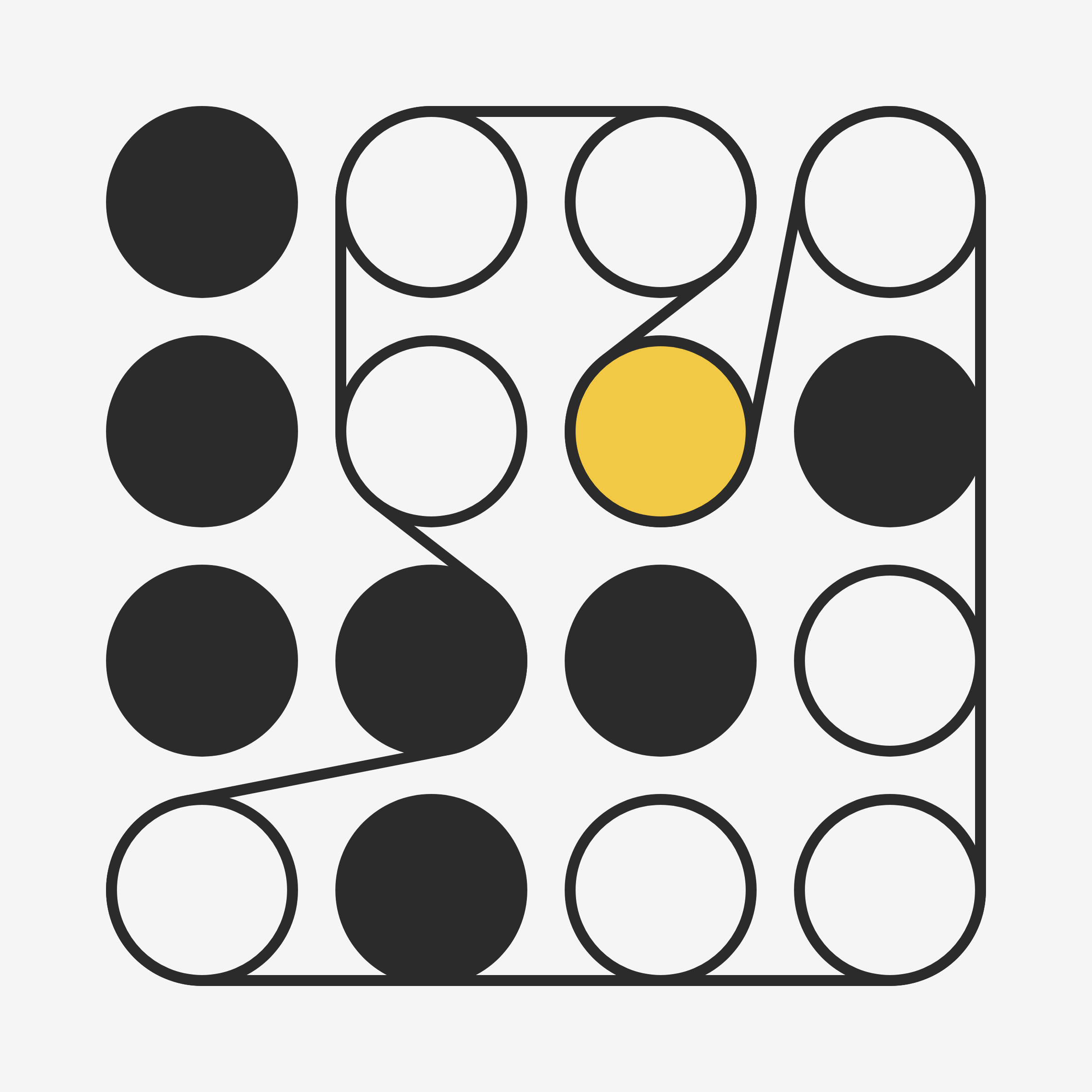 Art Blocks - Art Blocks v2 - Ringers #257 - NFT # 13000257