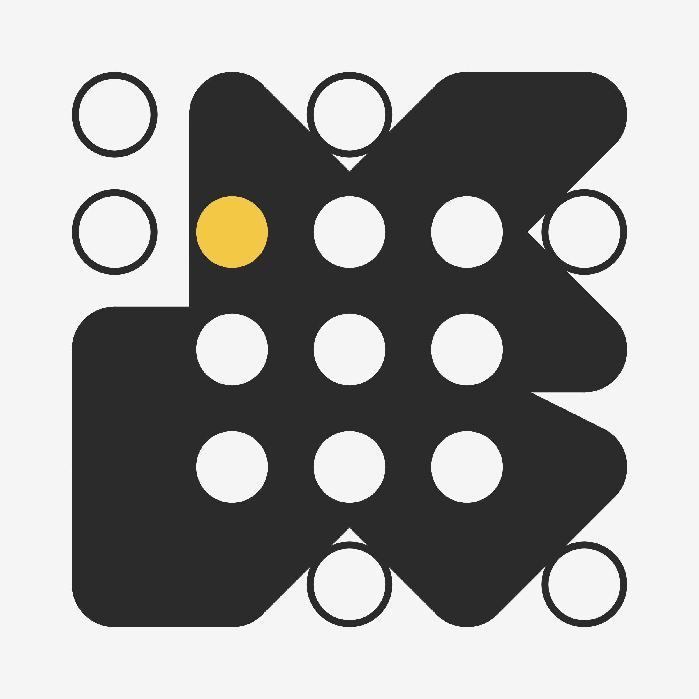 Art Blocks - Art Blocks v2 - Ringers #260 - NFT # 13000260