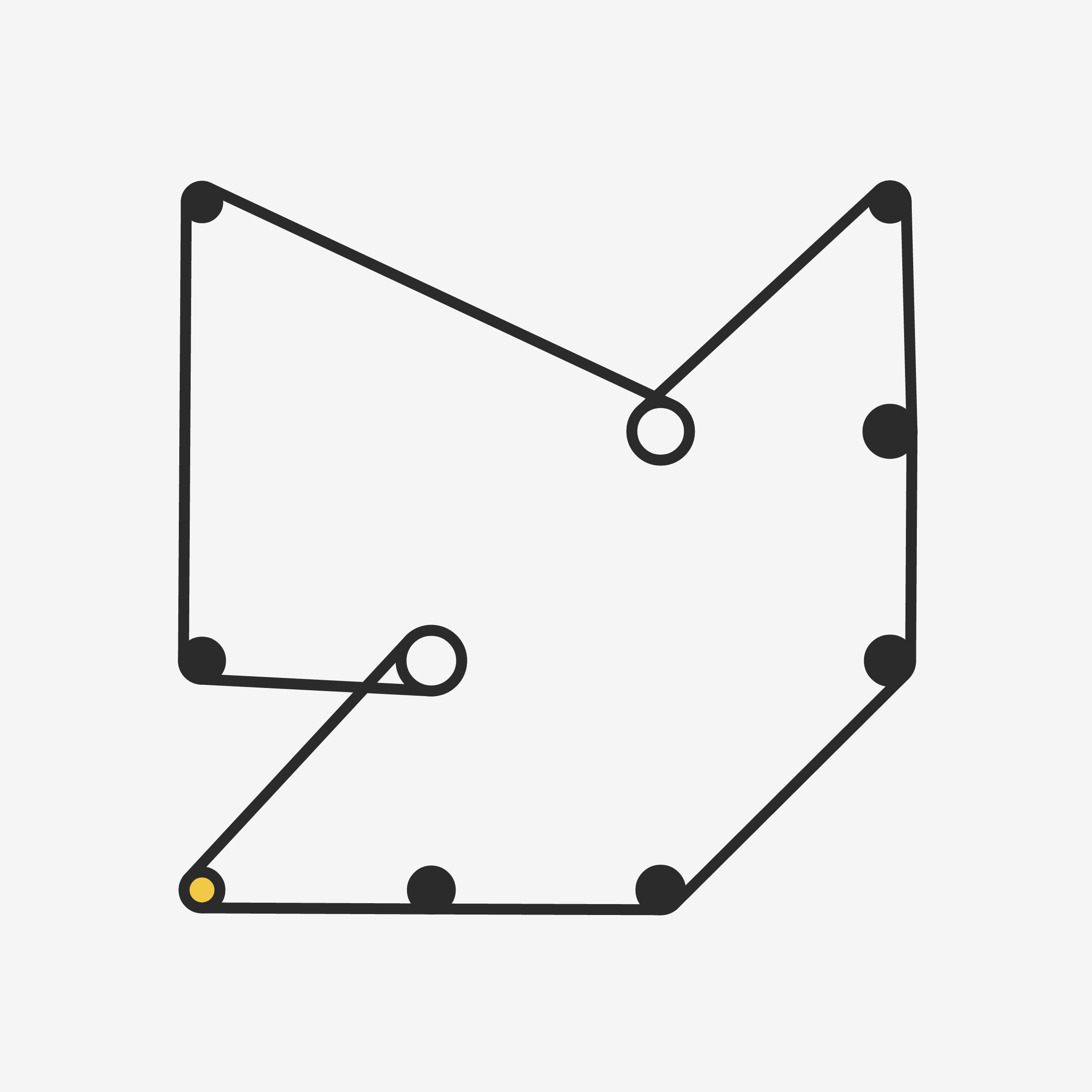 Art Blocks - Art Blocks v2 - Ringers #264 - NFT # 13000264