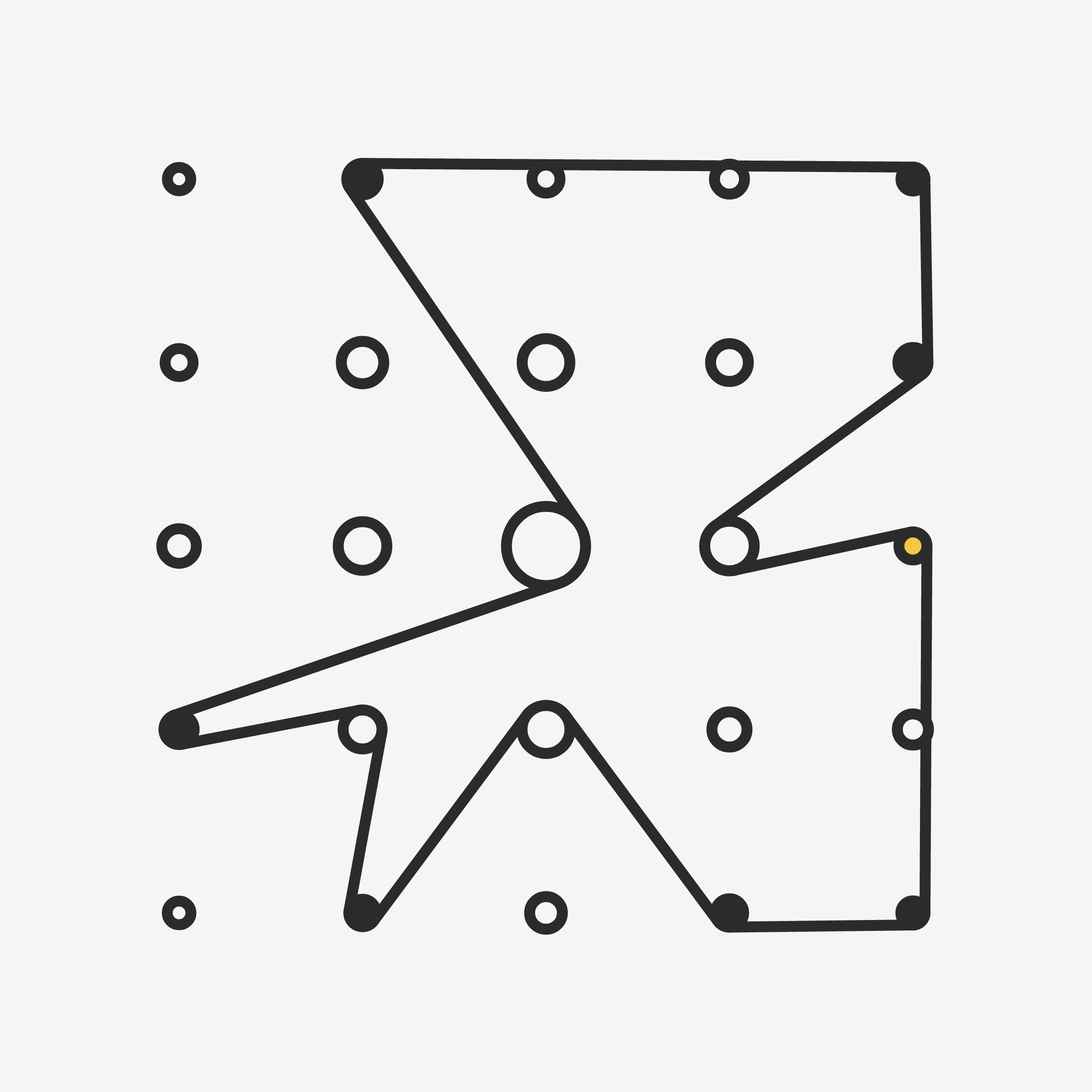 Art Blocks - Art Blocks v2 - Ringers #269 - NFT # 13000269