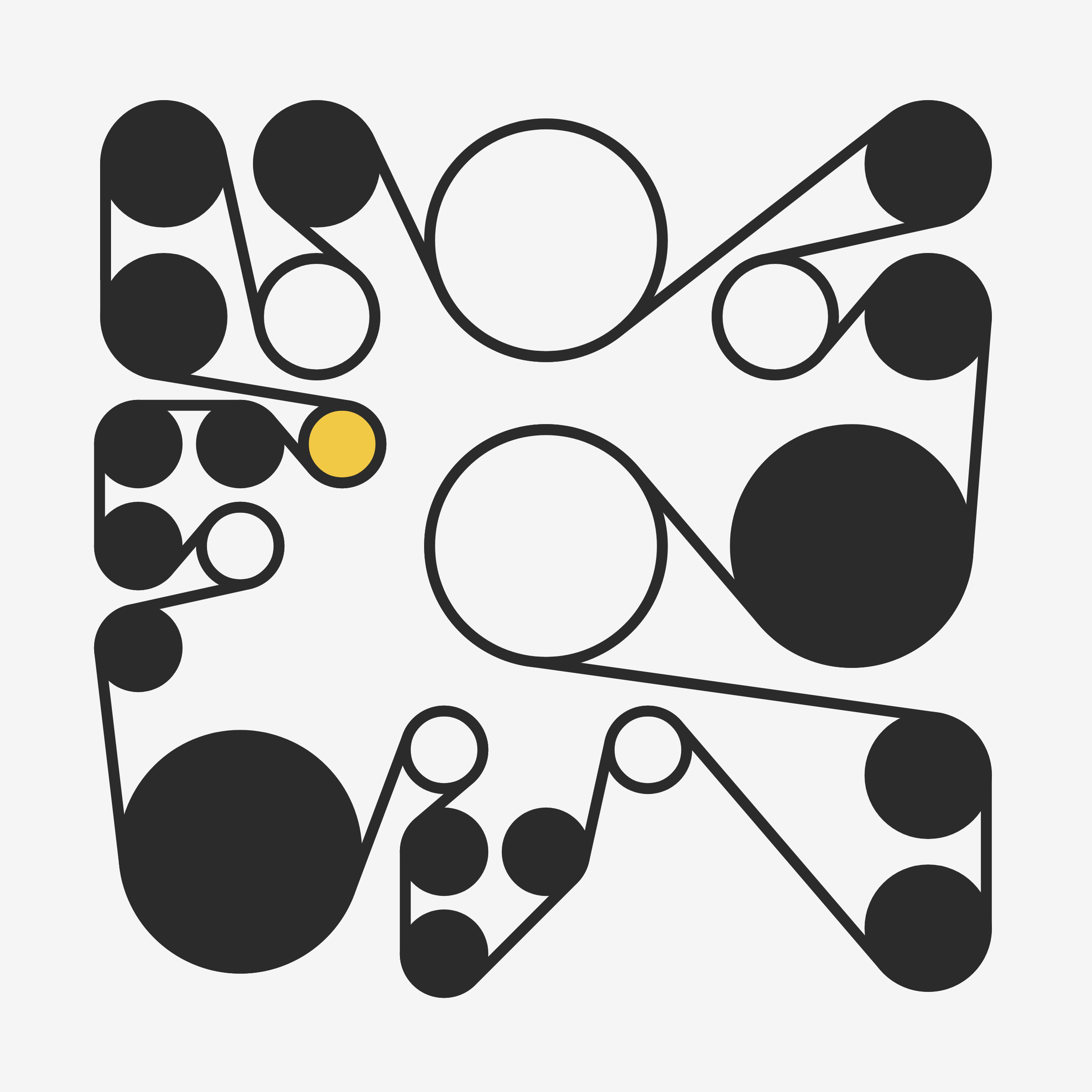 Art Blocks - Art Blocks v2 - Ringers #271 - NFT # 13000271