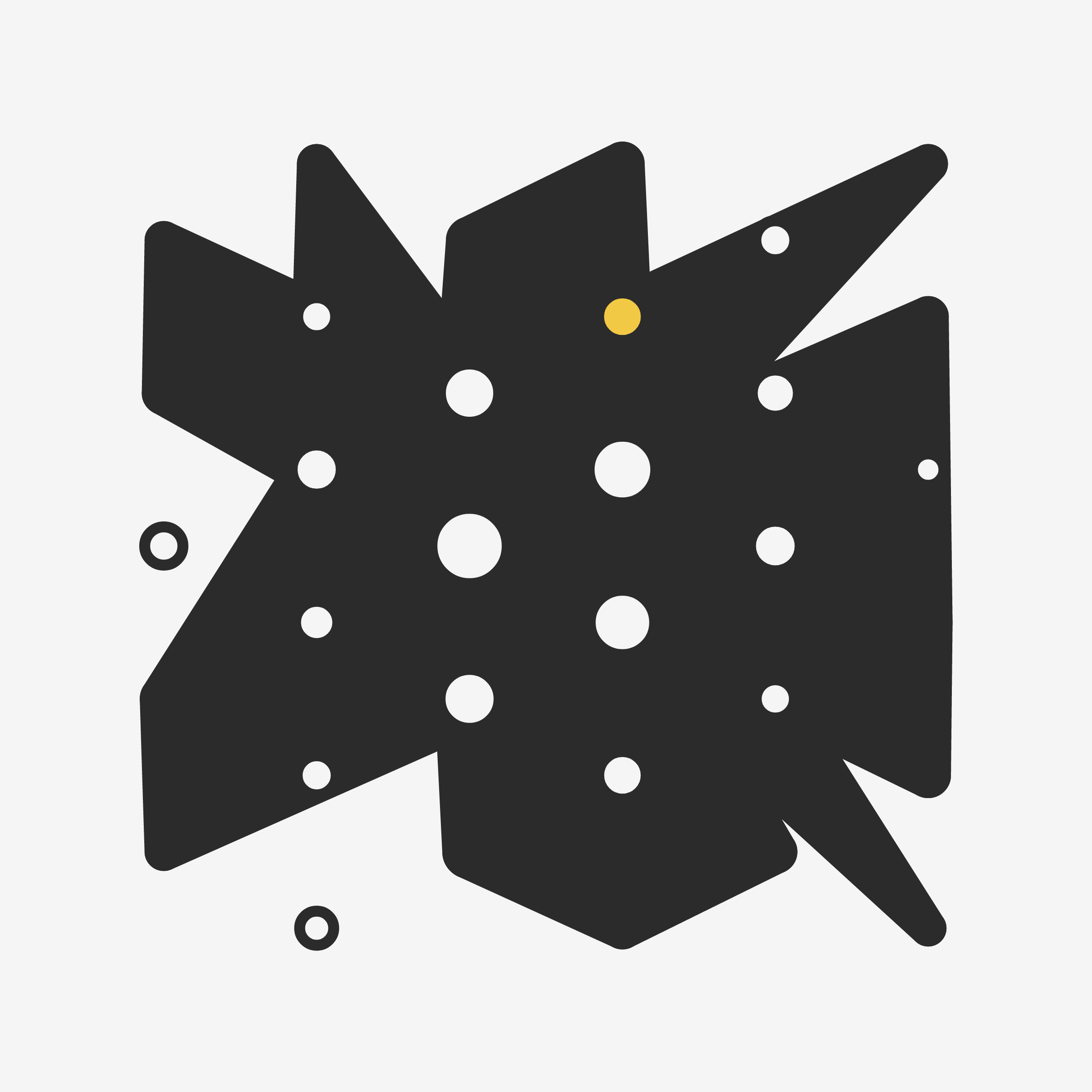 Art Blocks - Art Blocks v2 - Ringers #277 - NFT # 13000277