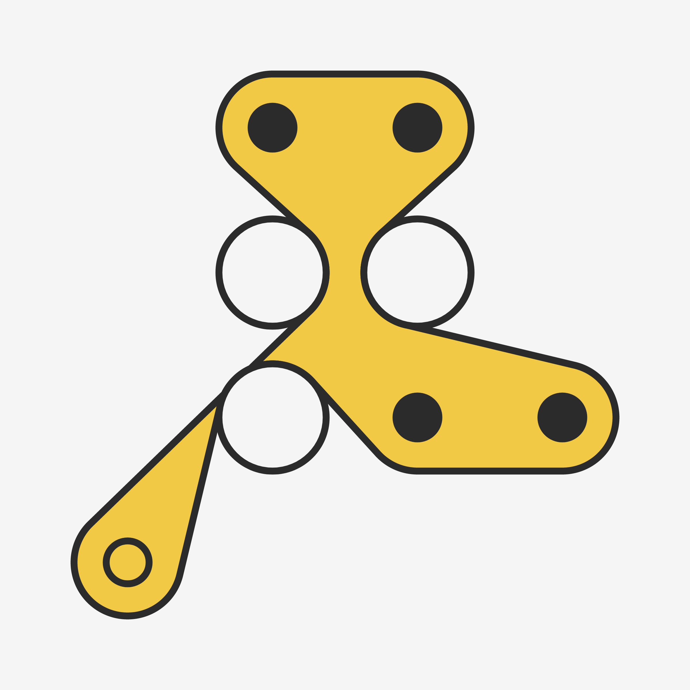 Art Blocks - Art Blocks v2 - Ringers #293 - NFT # 13000293