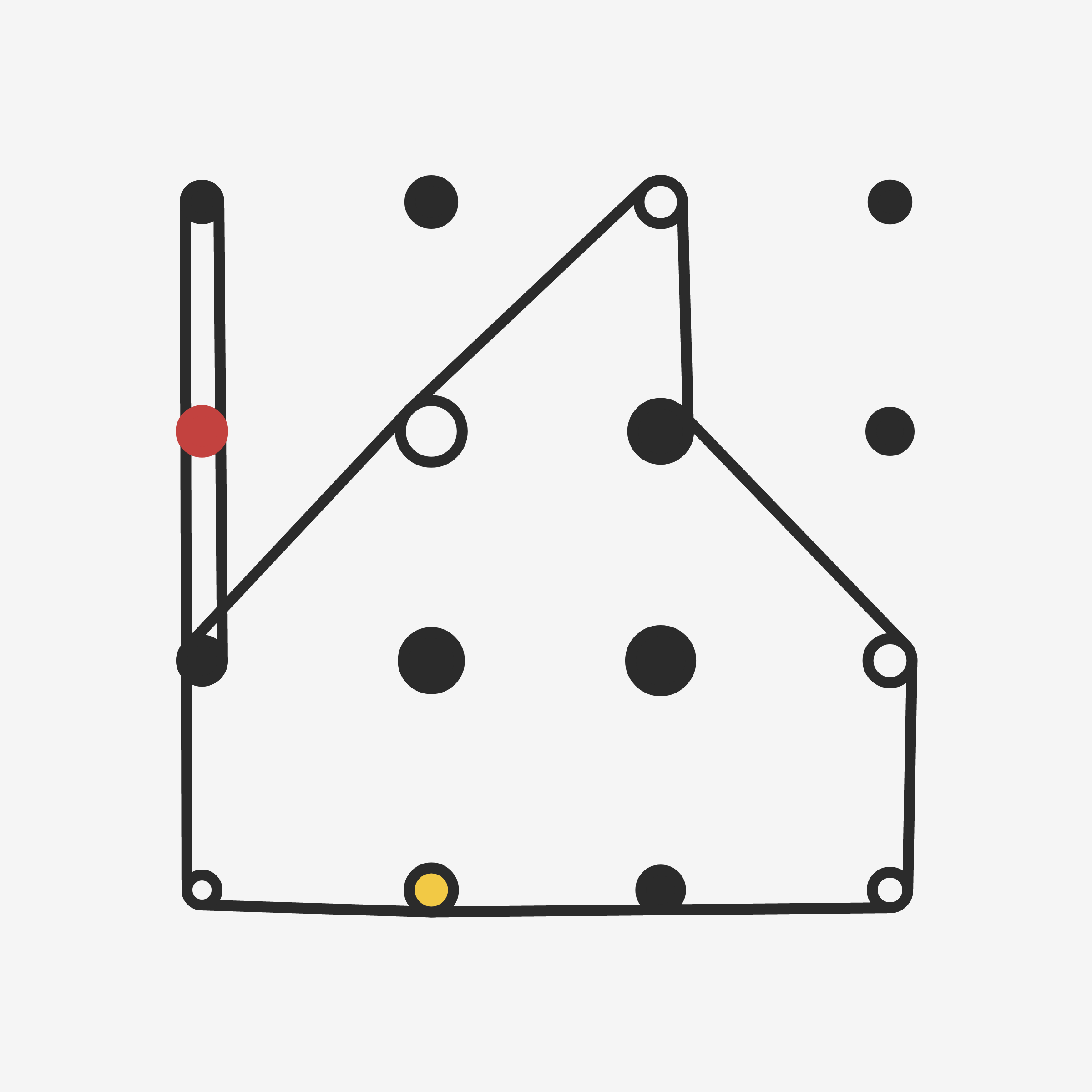 Art Blocks - Art Blocks v2 - Ringers #309 - NFT # 13000309