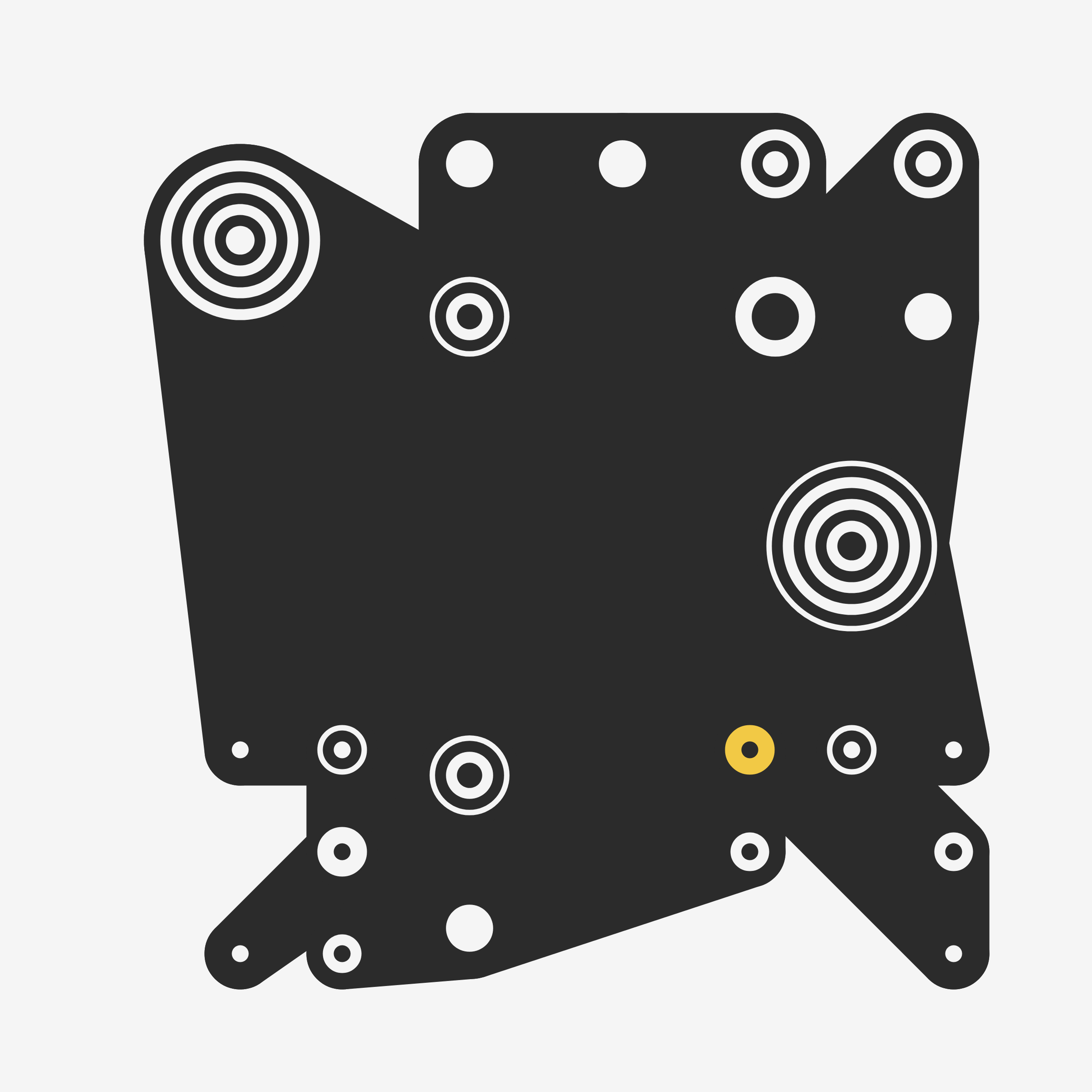 Art Blocks - Art Blocks v2 - Ringers #319 - NFT # 13000319