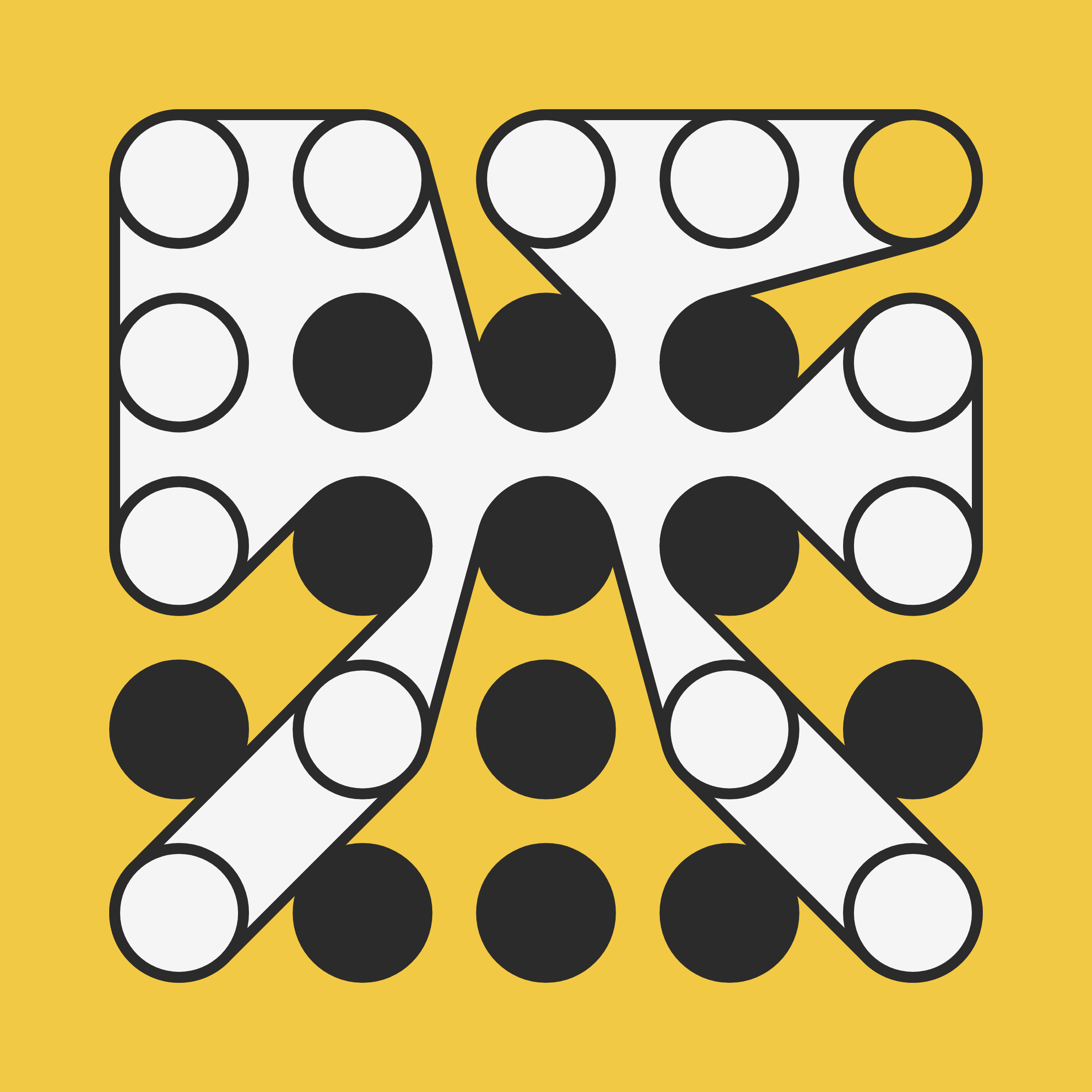 Art Blocks - Art Blocks v2 - Ringers #320 - NFT # 13000320