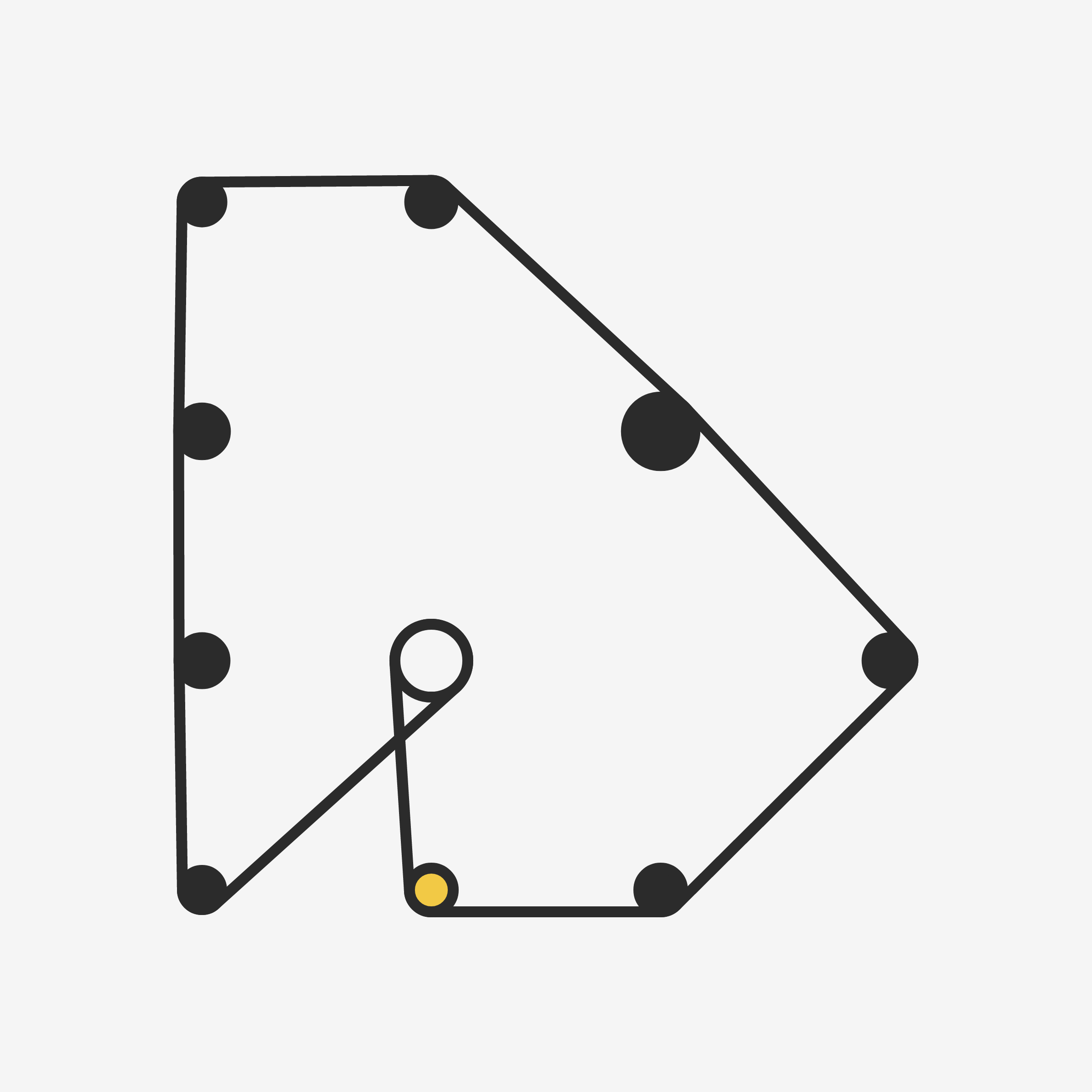 Art Blocks - Art Blocks v2 - Ringers #321 - NFT # 13000321