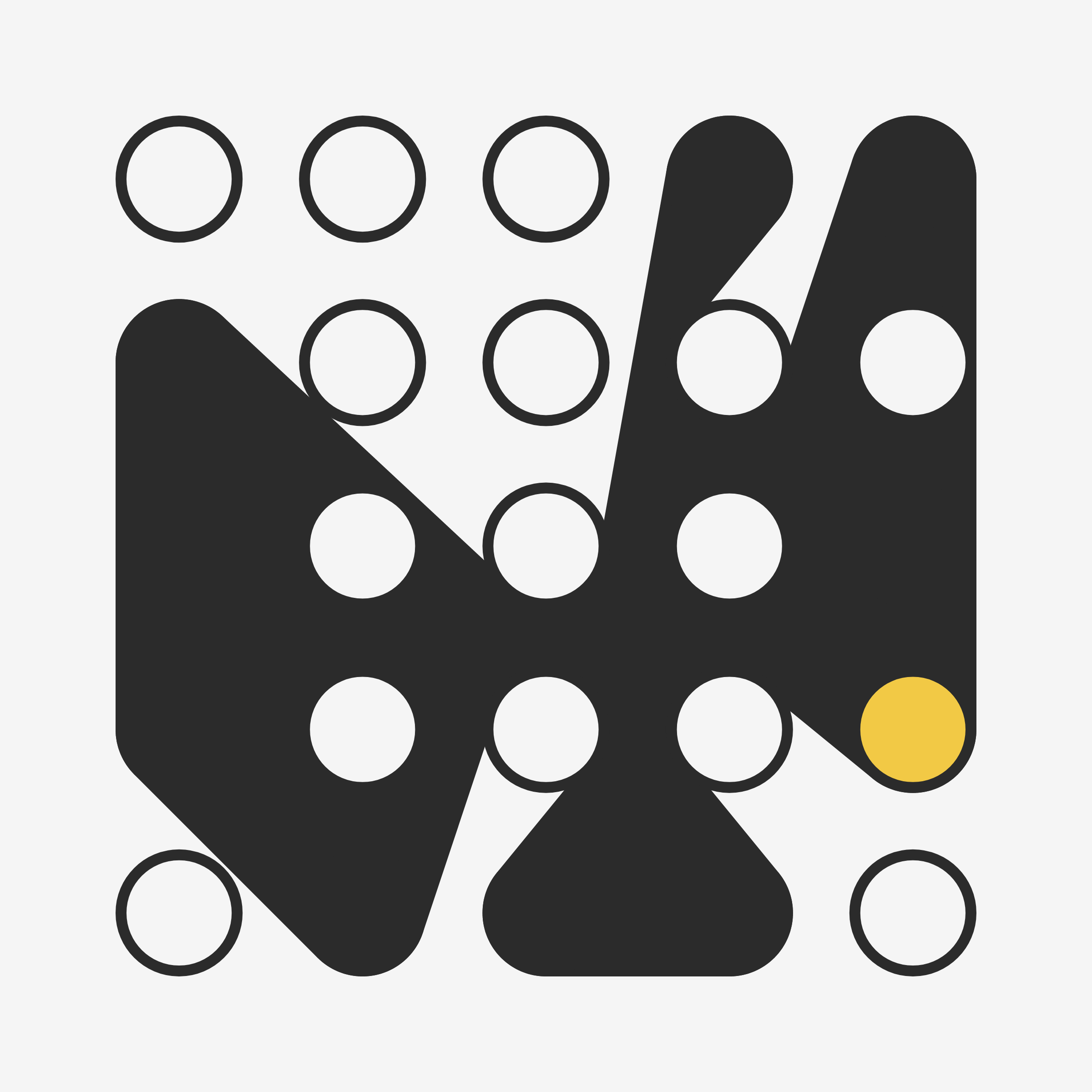 Art Blocks - Art Blocks v2 - Ringers #348 - NFT # 13000348