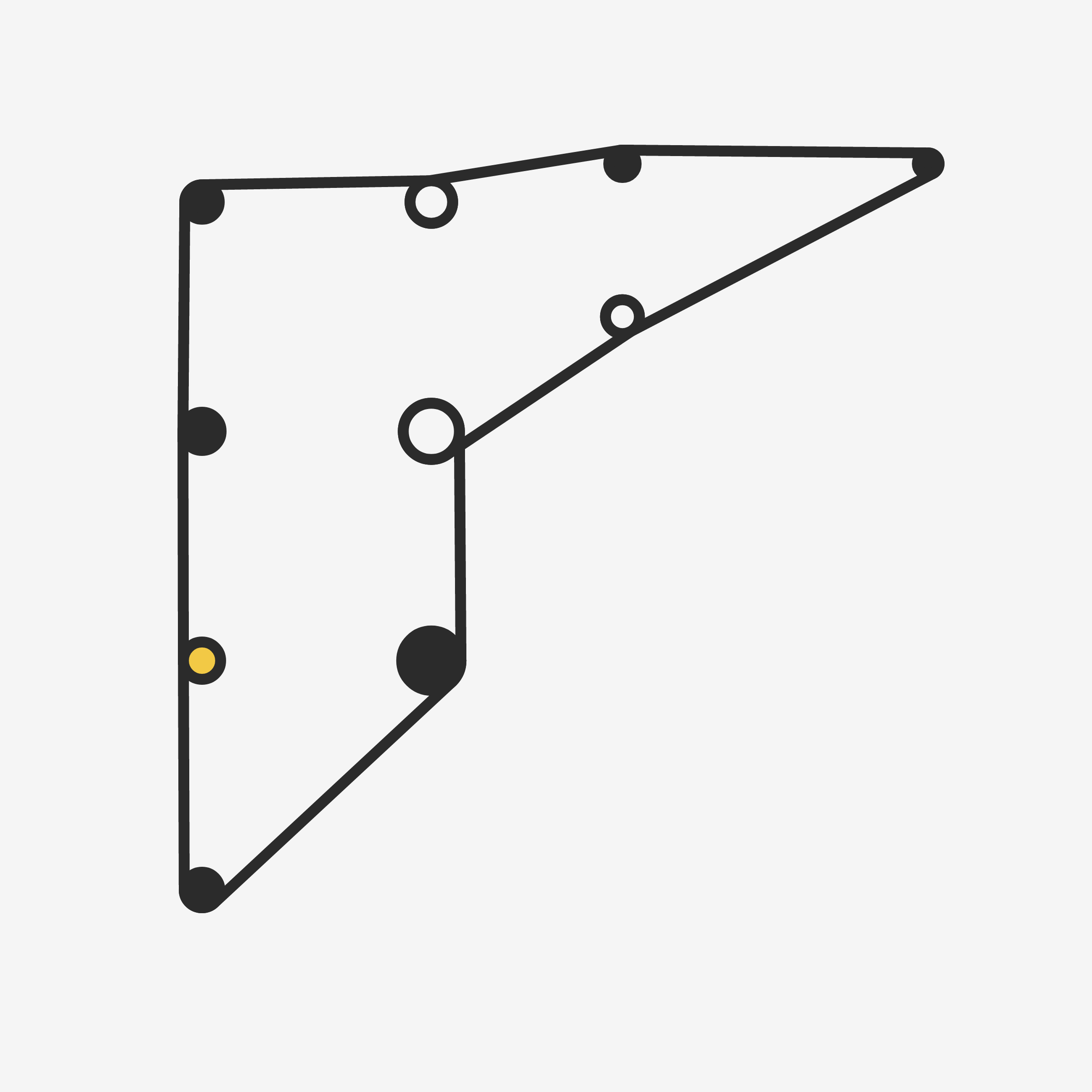 Art Blocks - Art Blocks v2 - Ringers #350 - NFT # 13000350