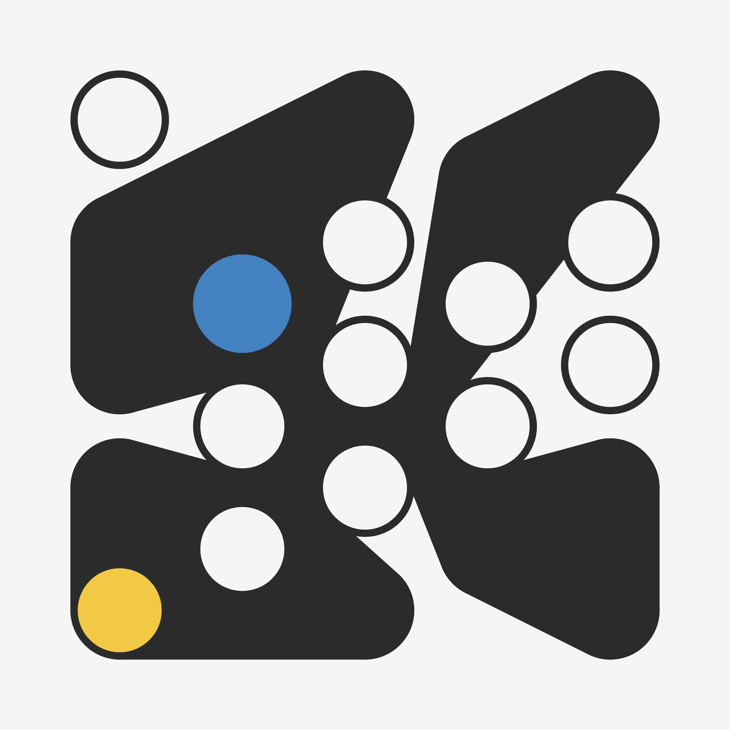 Art Blocks - Art Blocks v2 - Ringers #354 - NFT # 13000354