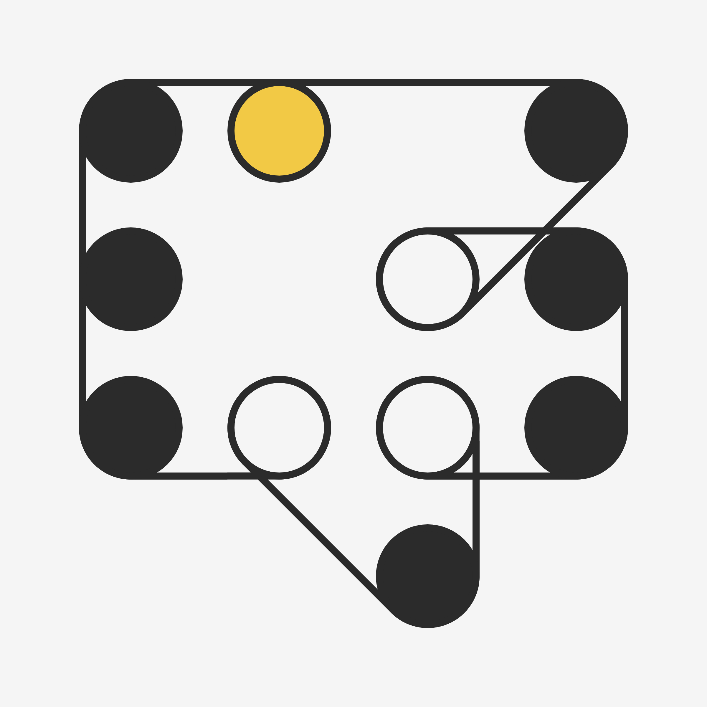 Art Blocks - Art Blocks v2 - Ringers #363 - NFT # 13000363