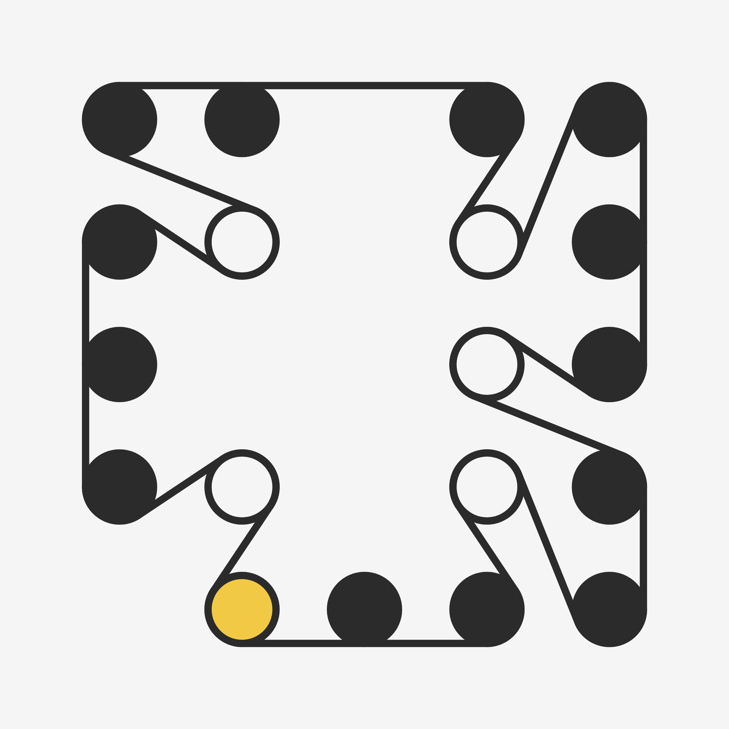 Art Blocks - Art Blocks v2 - Ringers #367 - NFT # 13000367