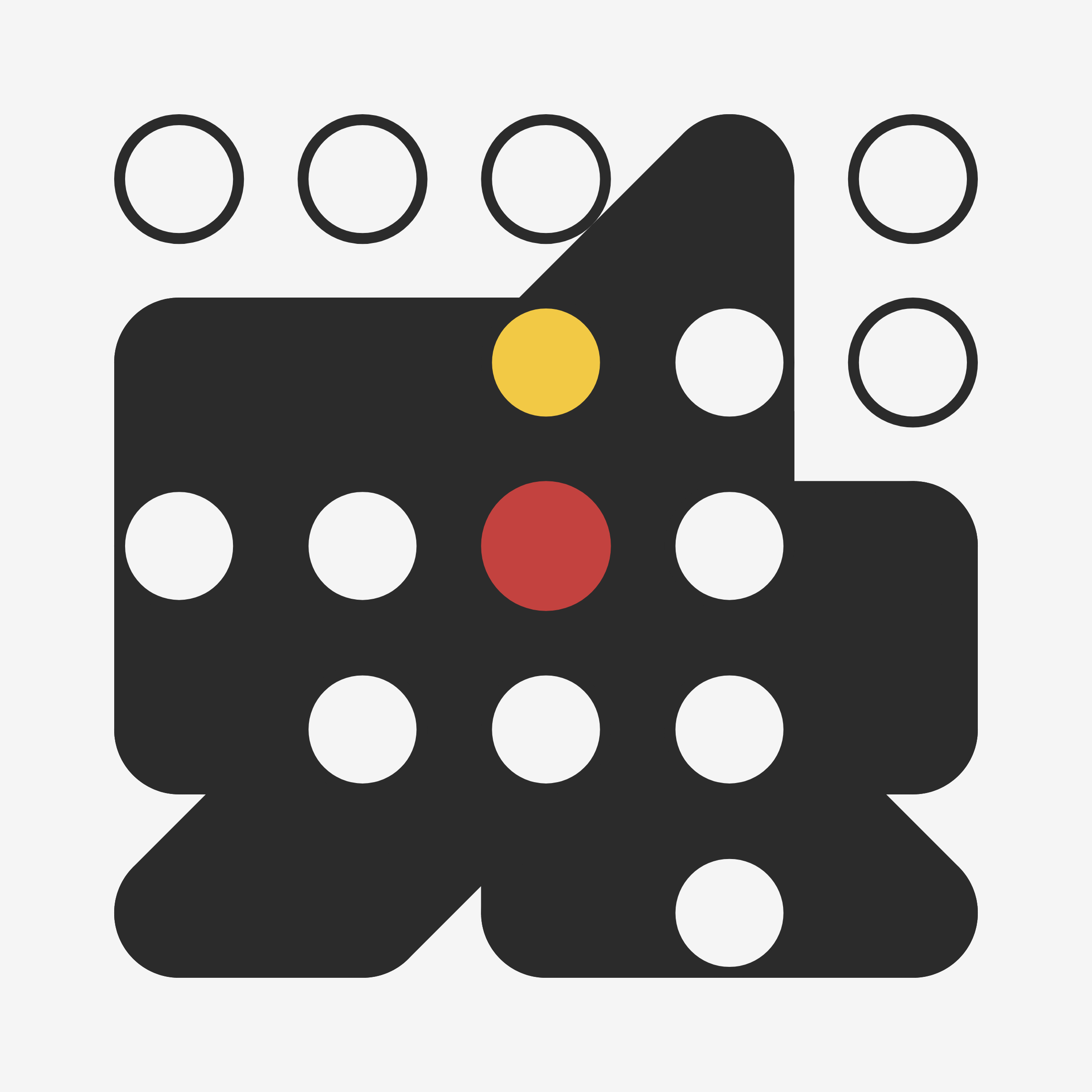 Art Blocks - Art Blocks v2 - Ringers #368 - NFT # 13000368