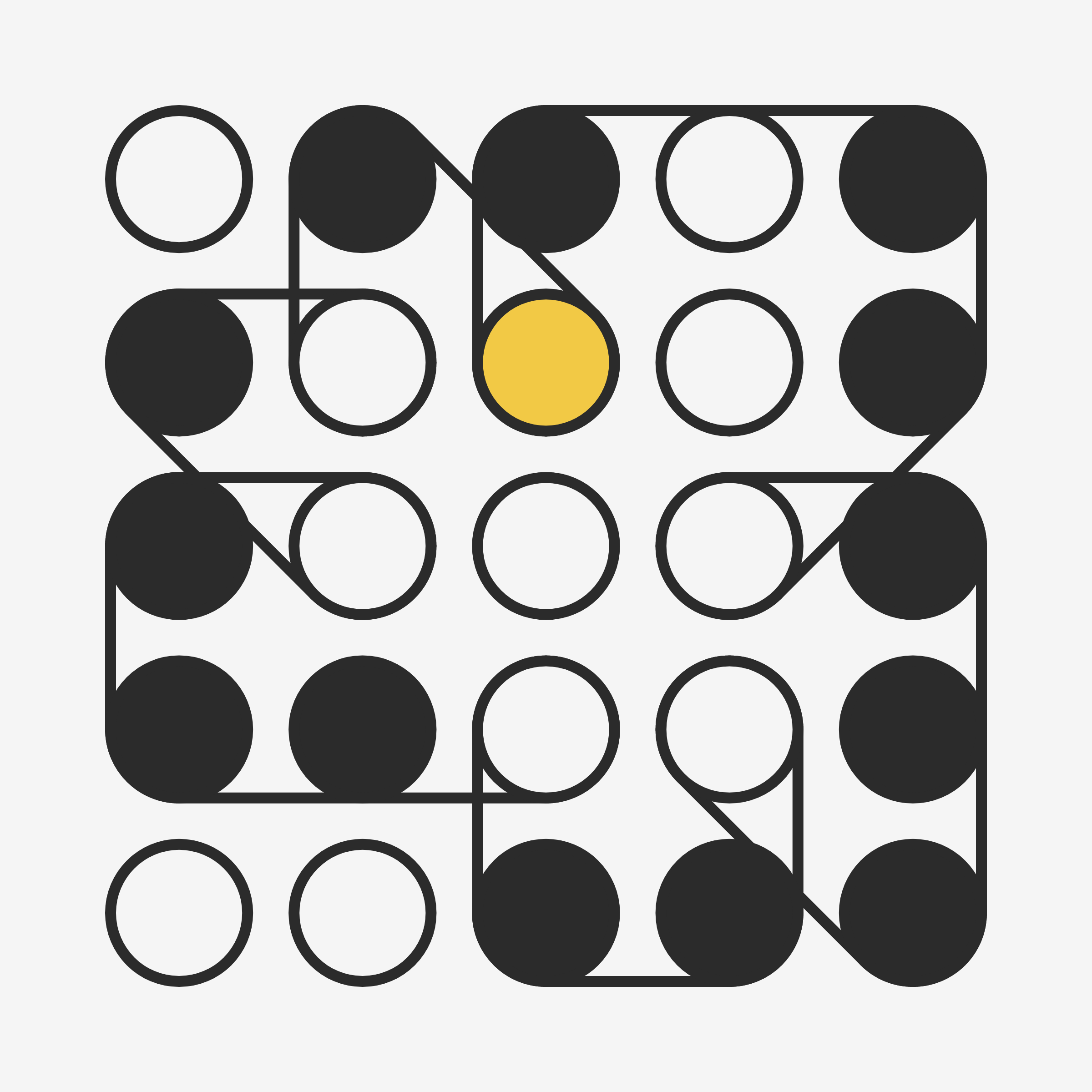 Art Blocks - Art Blocks v2 - Ringers #381 - NFT # 13000381