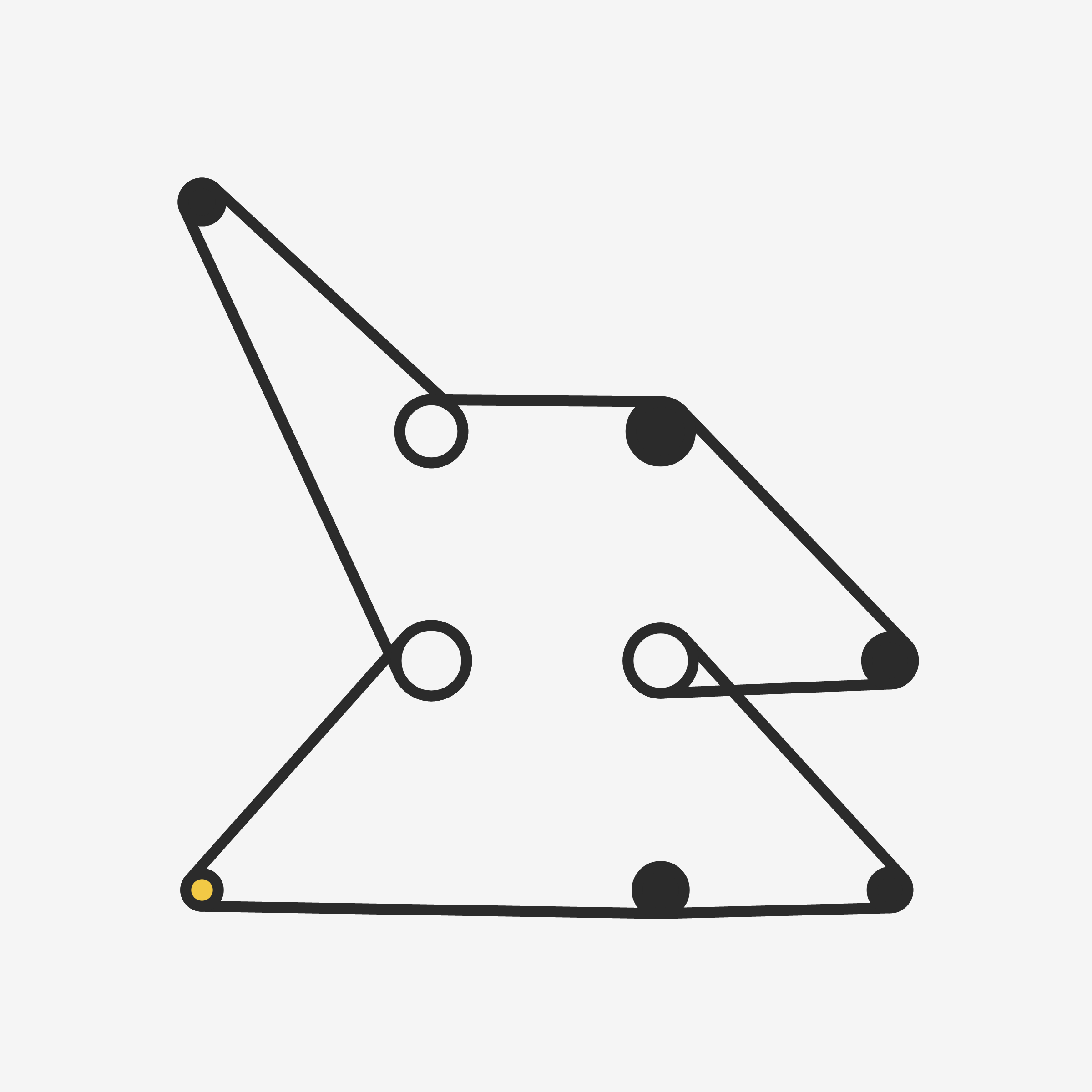 Art Blocks - Art Blocks v2 - Ringers #384 - NFT # 13000384