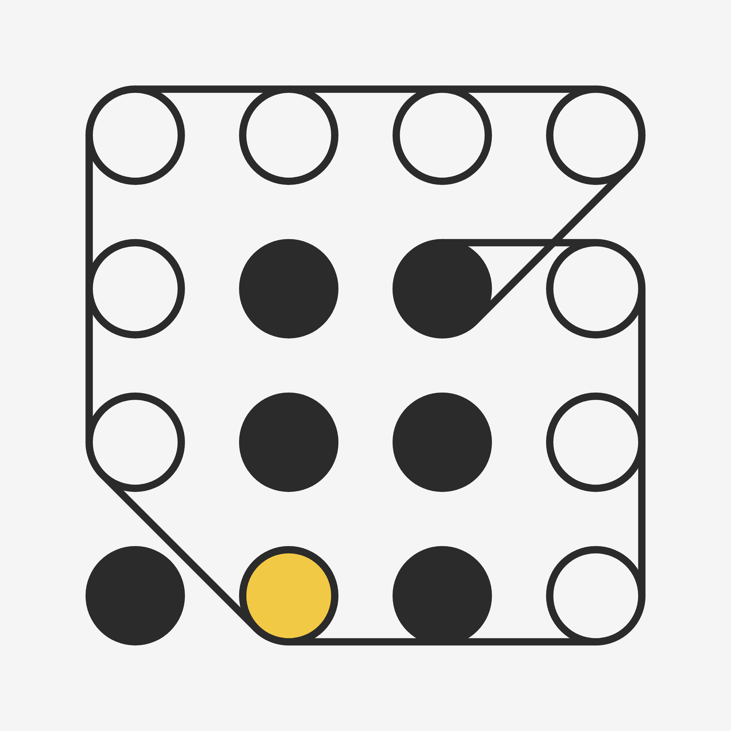 Art Blocks - Art Blocks v2 - Ringers #386 - NFT # 13000386