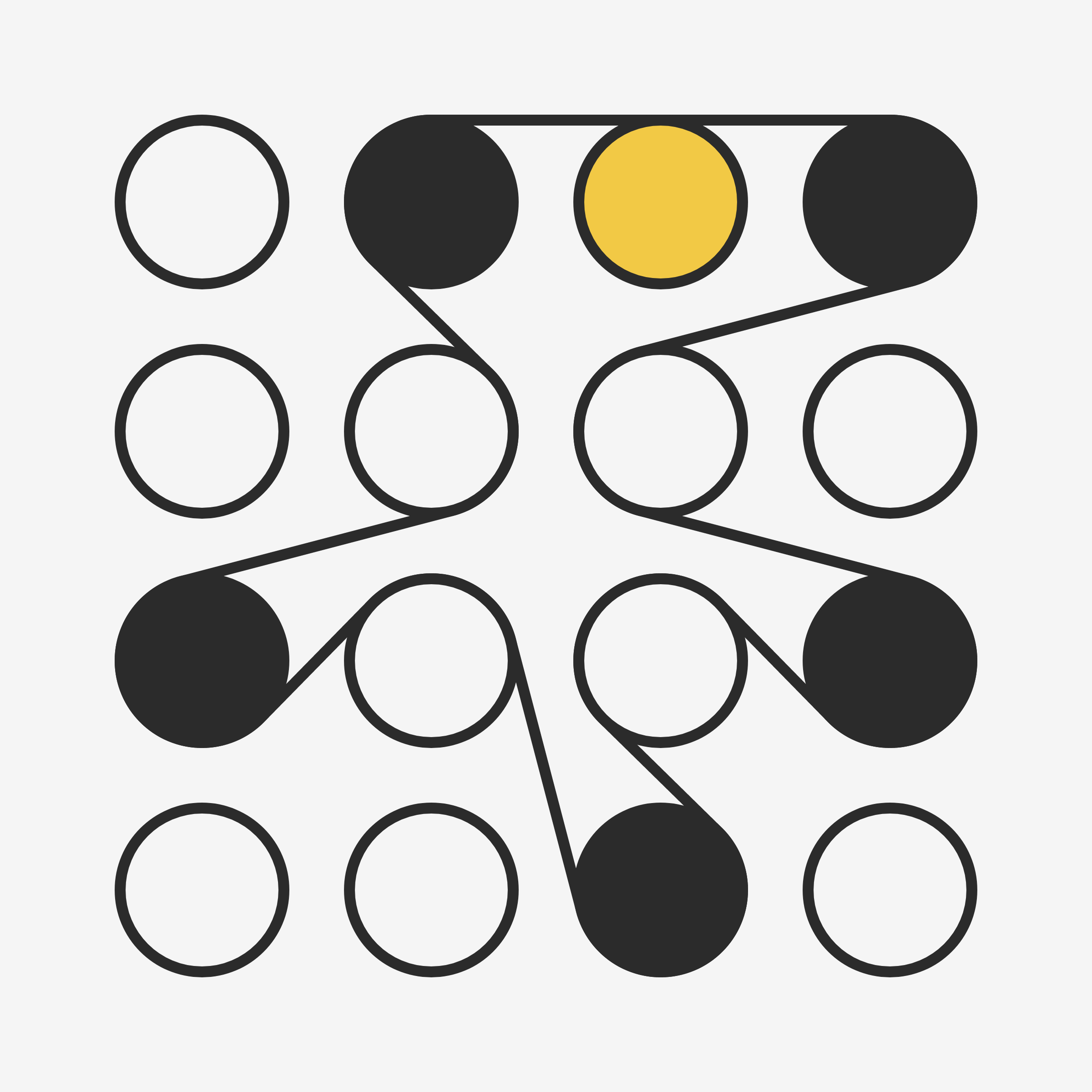 Art Blocks - Art Blocks v2 - Ringers #387 - NFT # 13000387