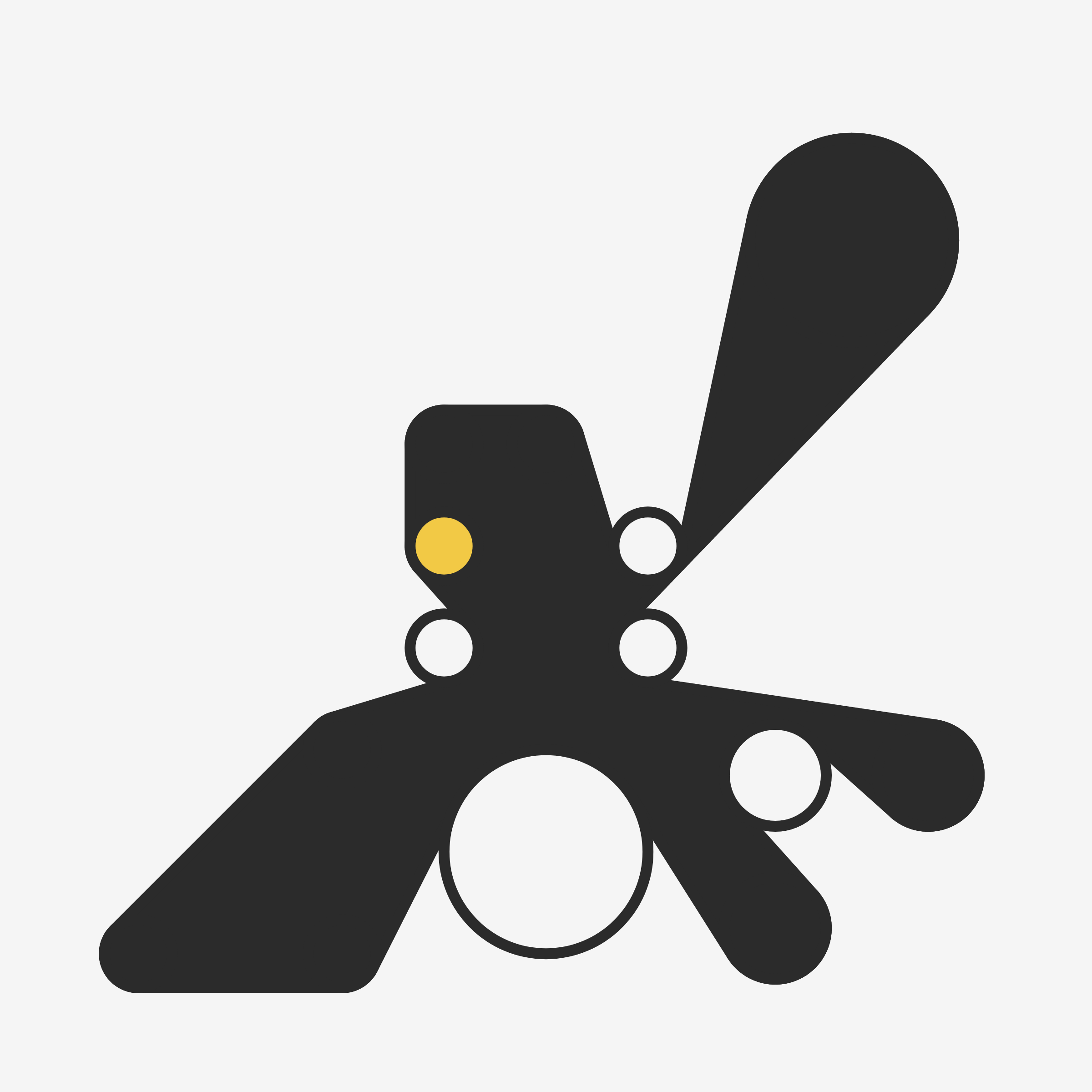 Art Blocks - Art Blocks v2 - Ringers #396 - NFT # 13000396