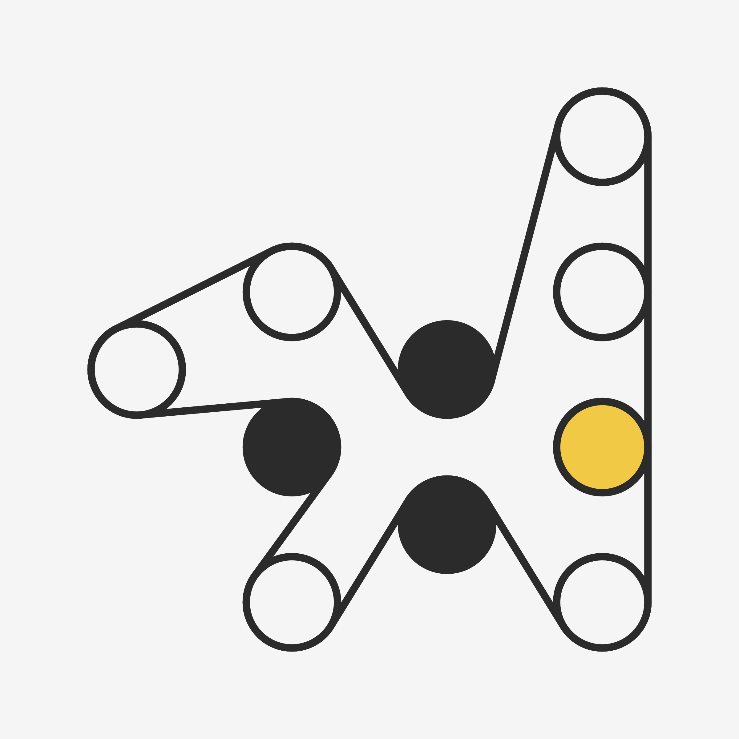 Art Blocks - Art Blocks v2 - Ringers #401 - NFT # 13000401