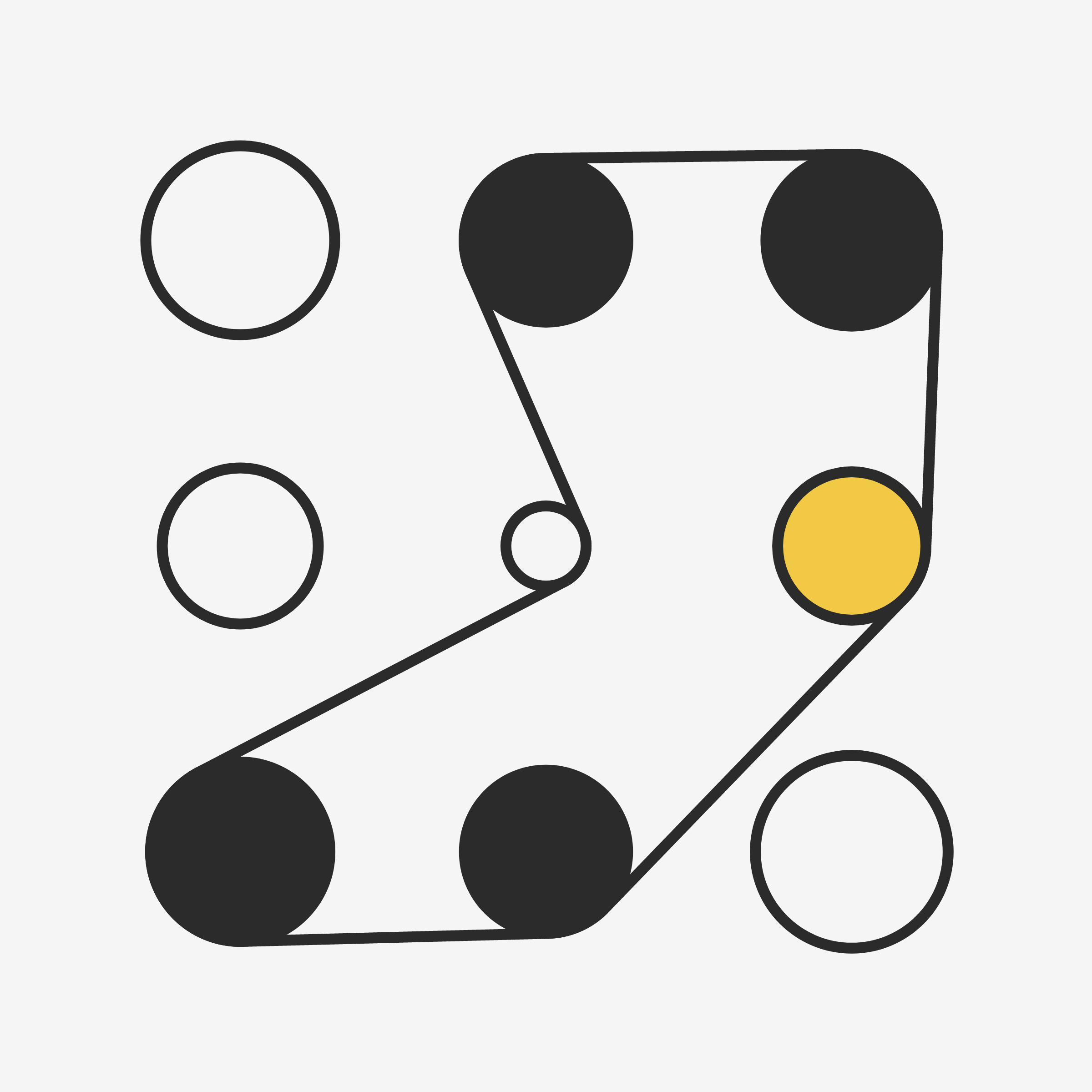 Art Blocks - Art Blocks v2 - Ringers #416 - NFT # 13000416