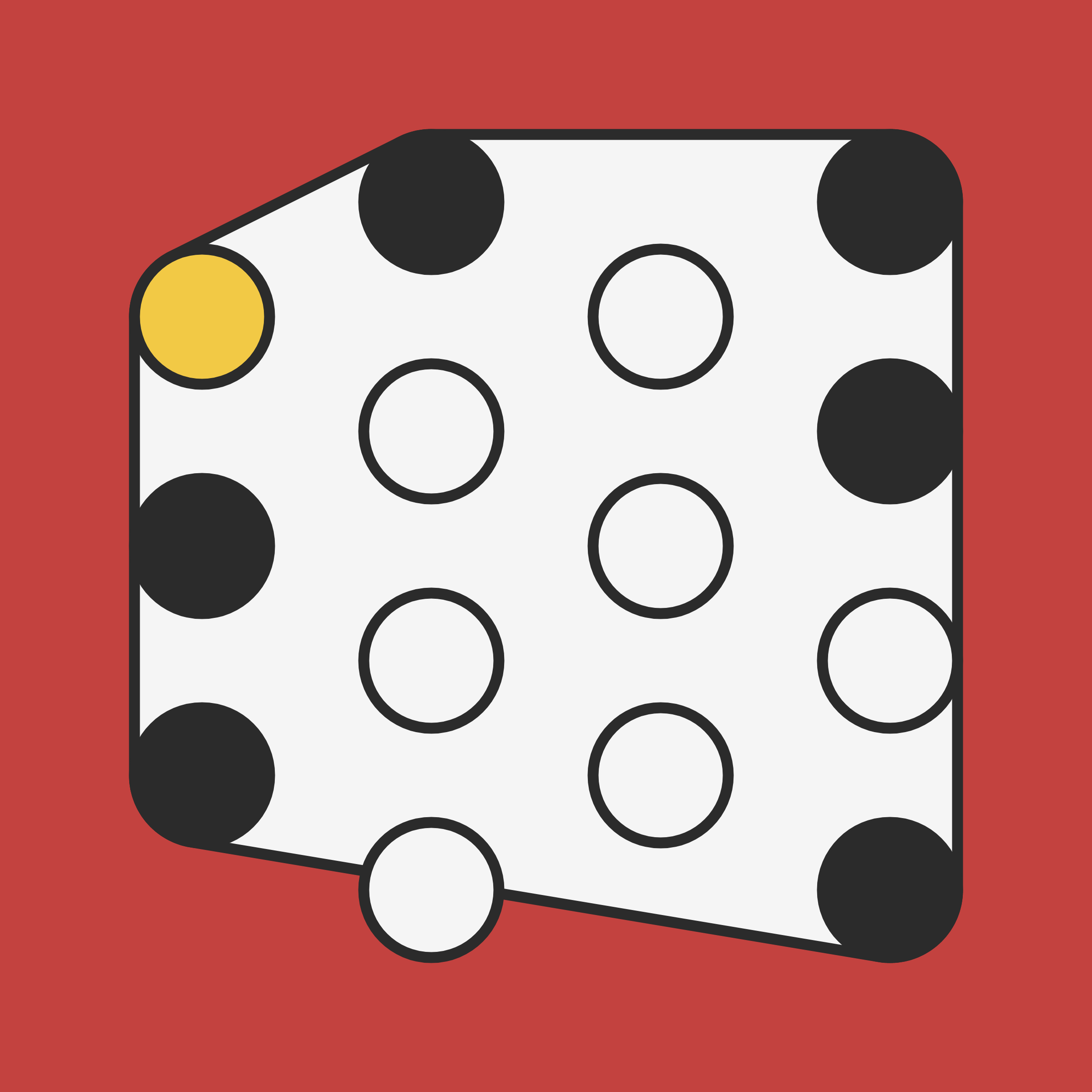 Art Blocks - Art Blocks v2 - Ringers #418 - NFT # 13000418