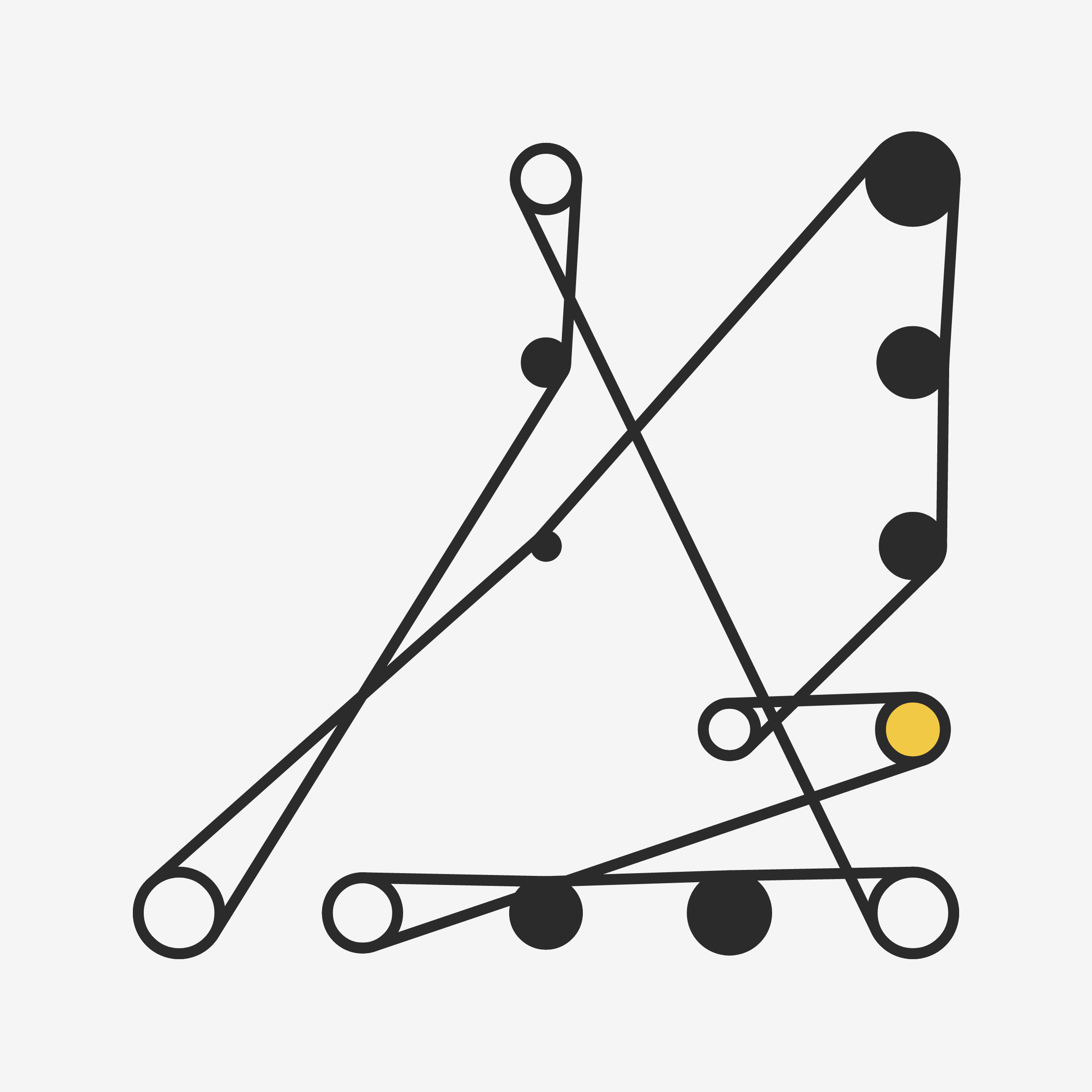 Art Blocks - Art Blocks v2 - Ringers #422 - NFT # 13000422