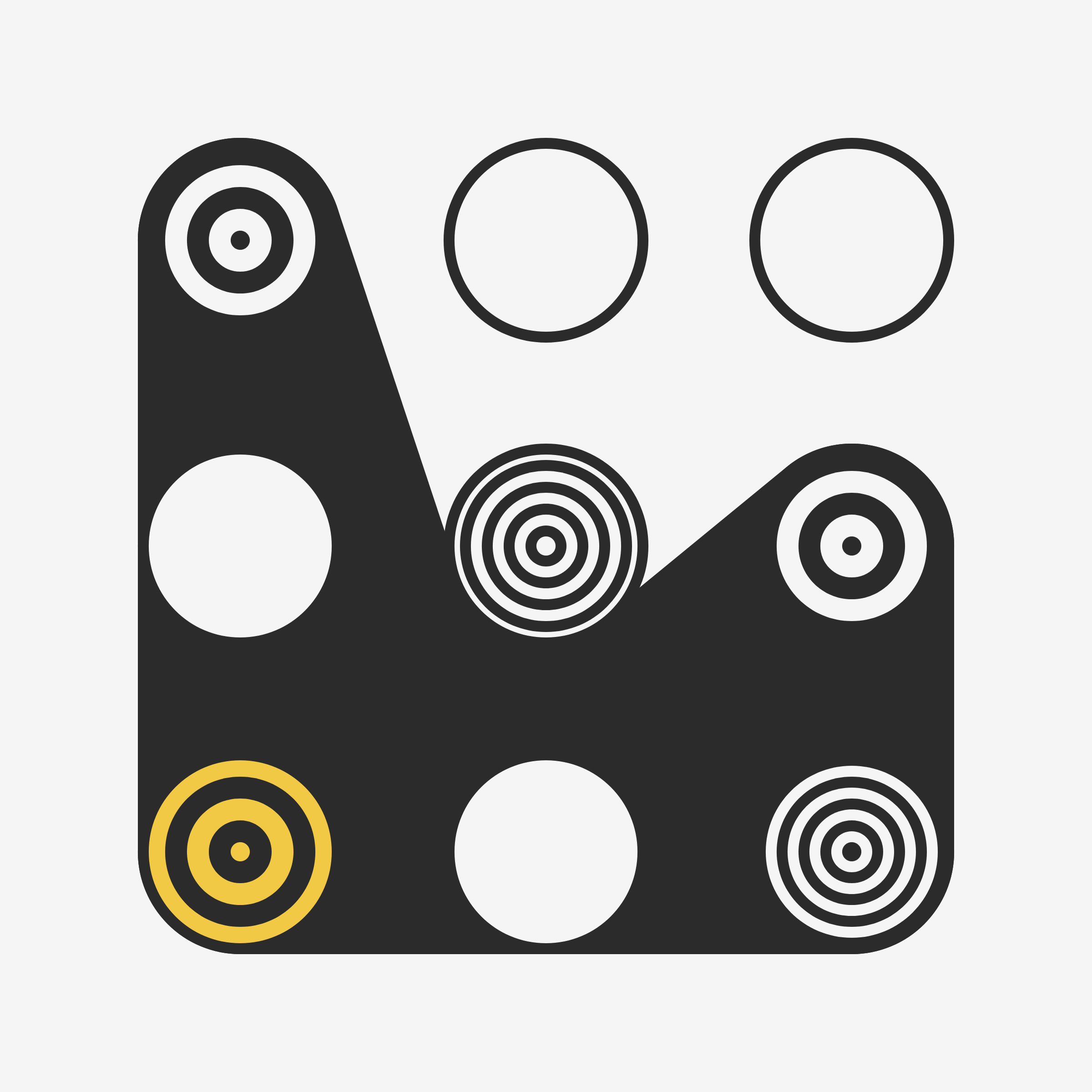 Art Blocks - Art Blocks v2 - Ringers #427 - NFT # 13000427