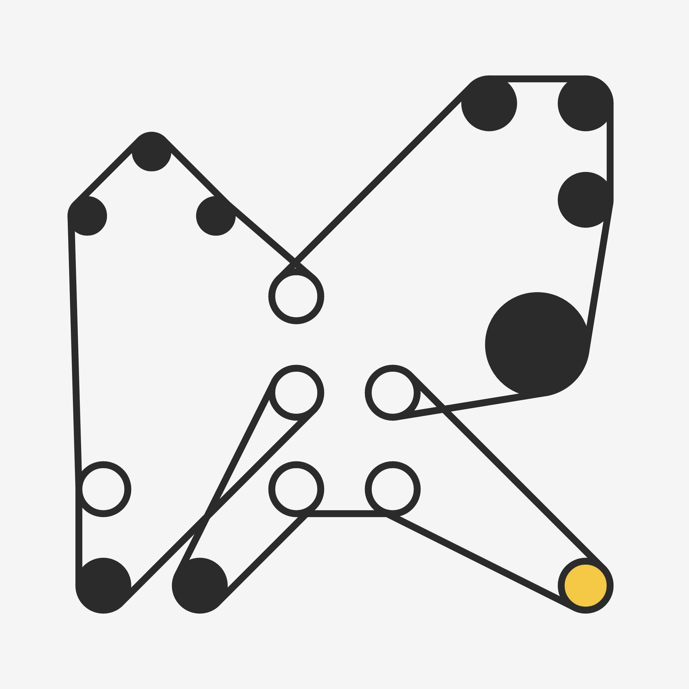 Art Blocks - Art Blocks v2 - Ringers #431 - NFT # 13000431