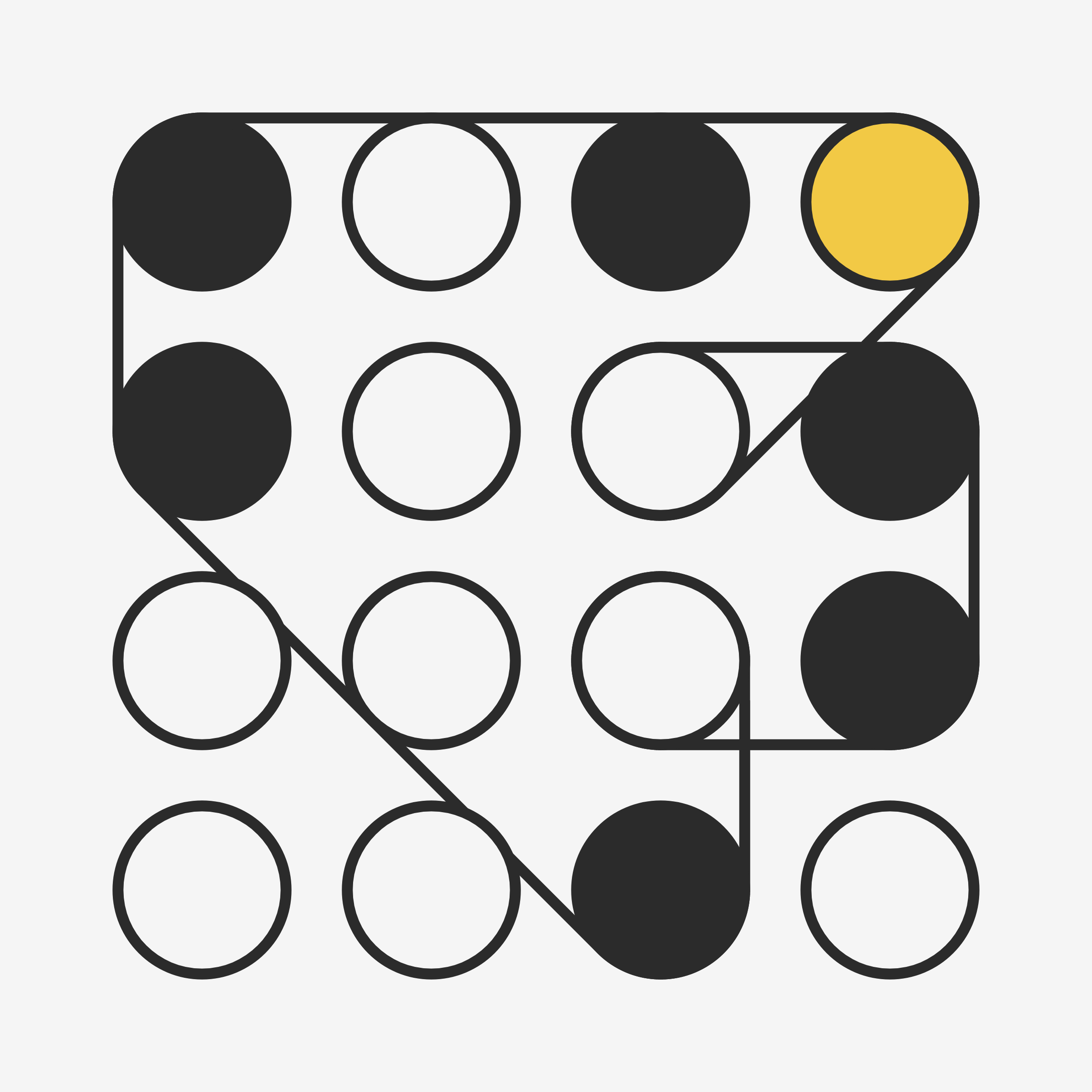 Art Blocks - Art Blocks v2 - Ringers #433 - NFT # 13000433