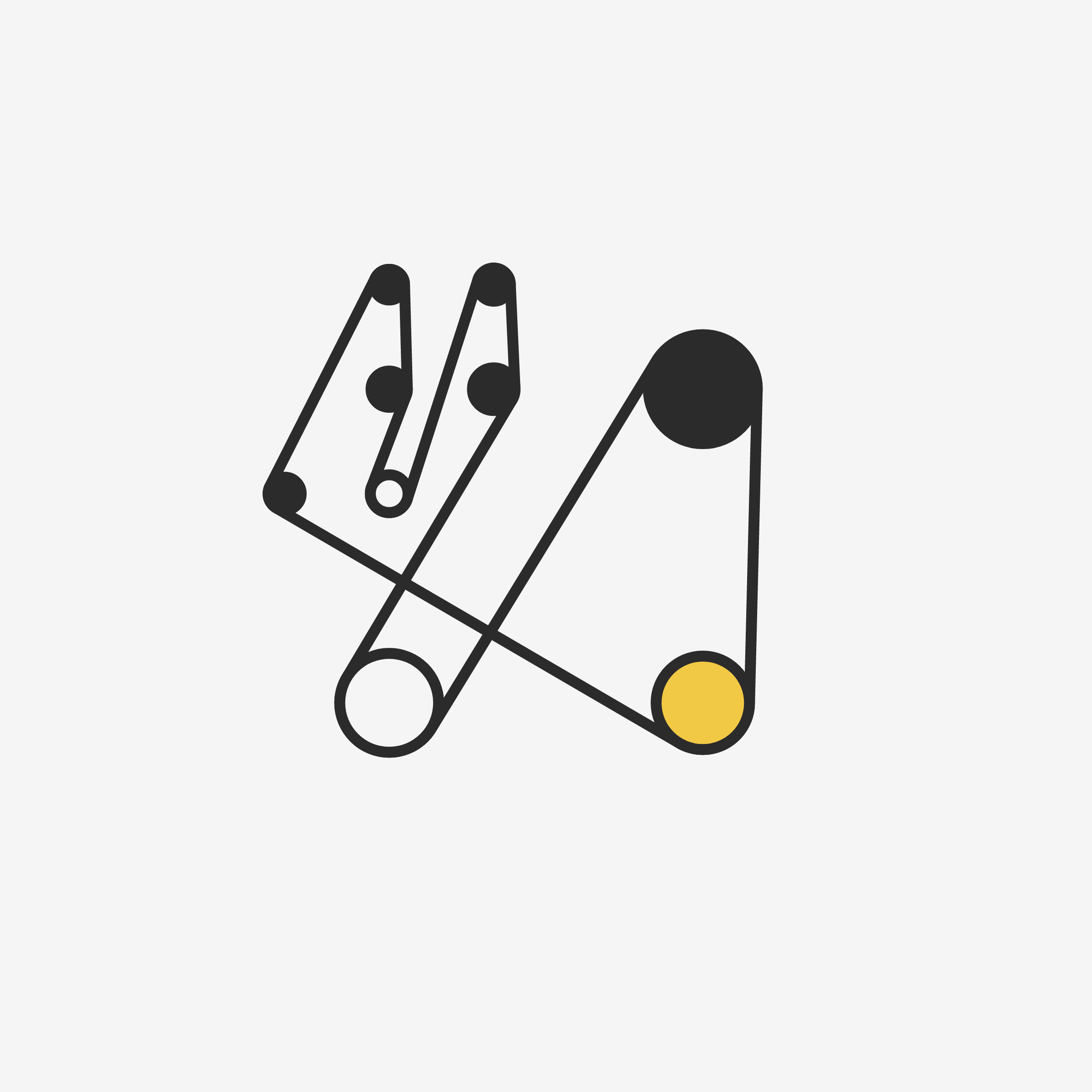 Art Blocks - Art Blocks v2 - Ringers #435 - NFT # 13000435