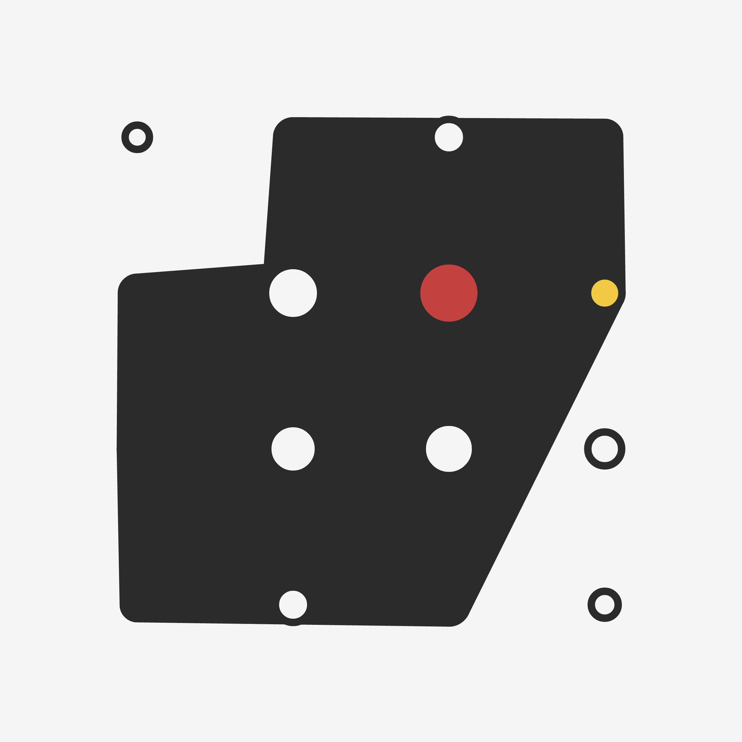 Art Blocks - Art Blocks v2 - Ringers #438 - NFT # 13000438