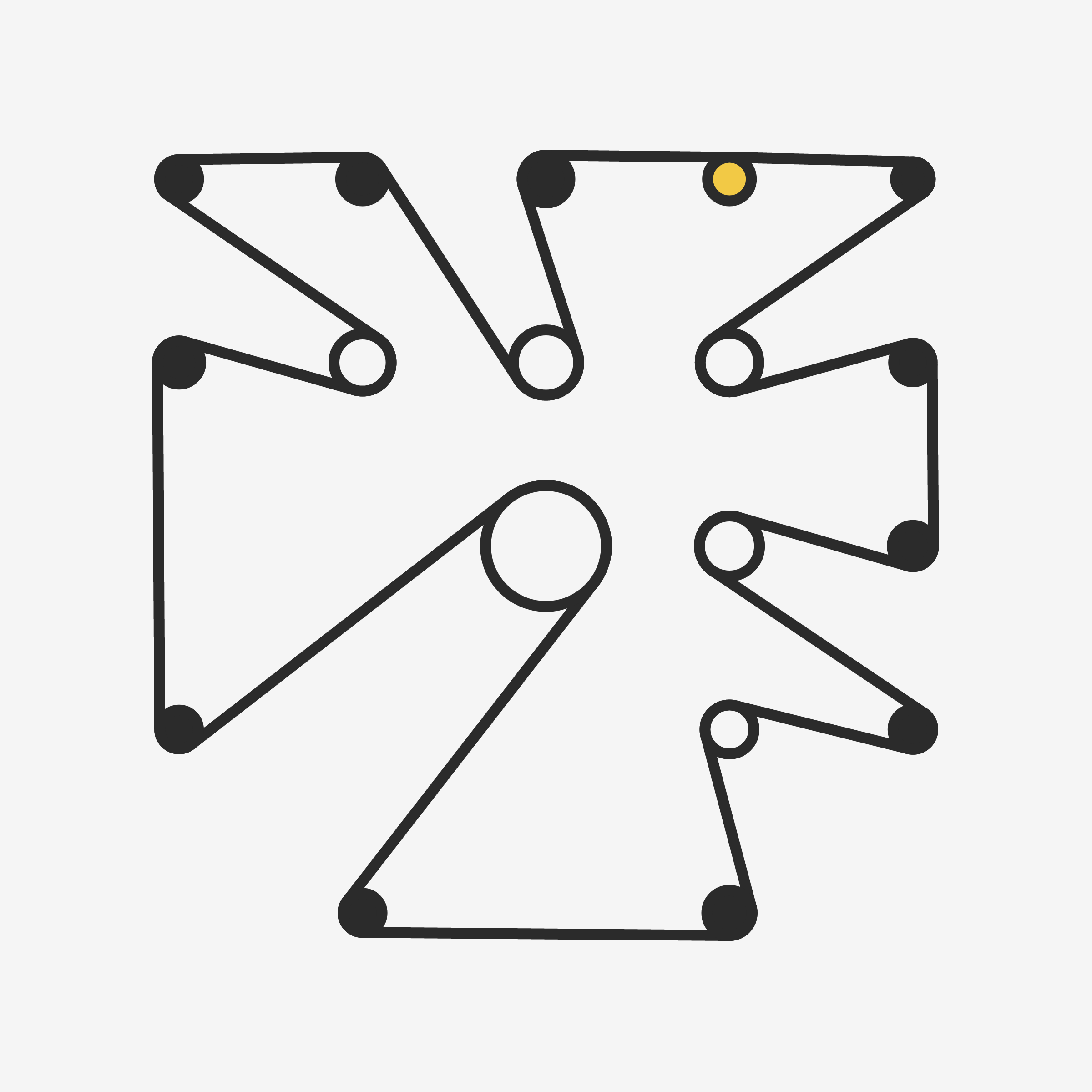 Art Blocks - Art Blocks v2 - Ringers #441 - NFT # 13000441