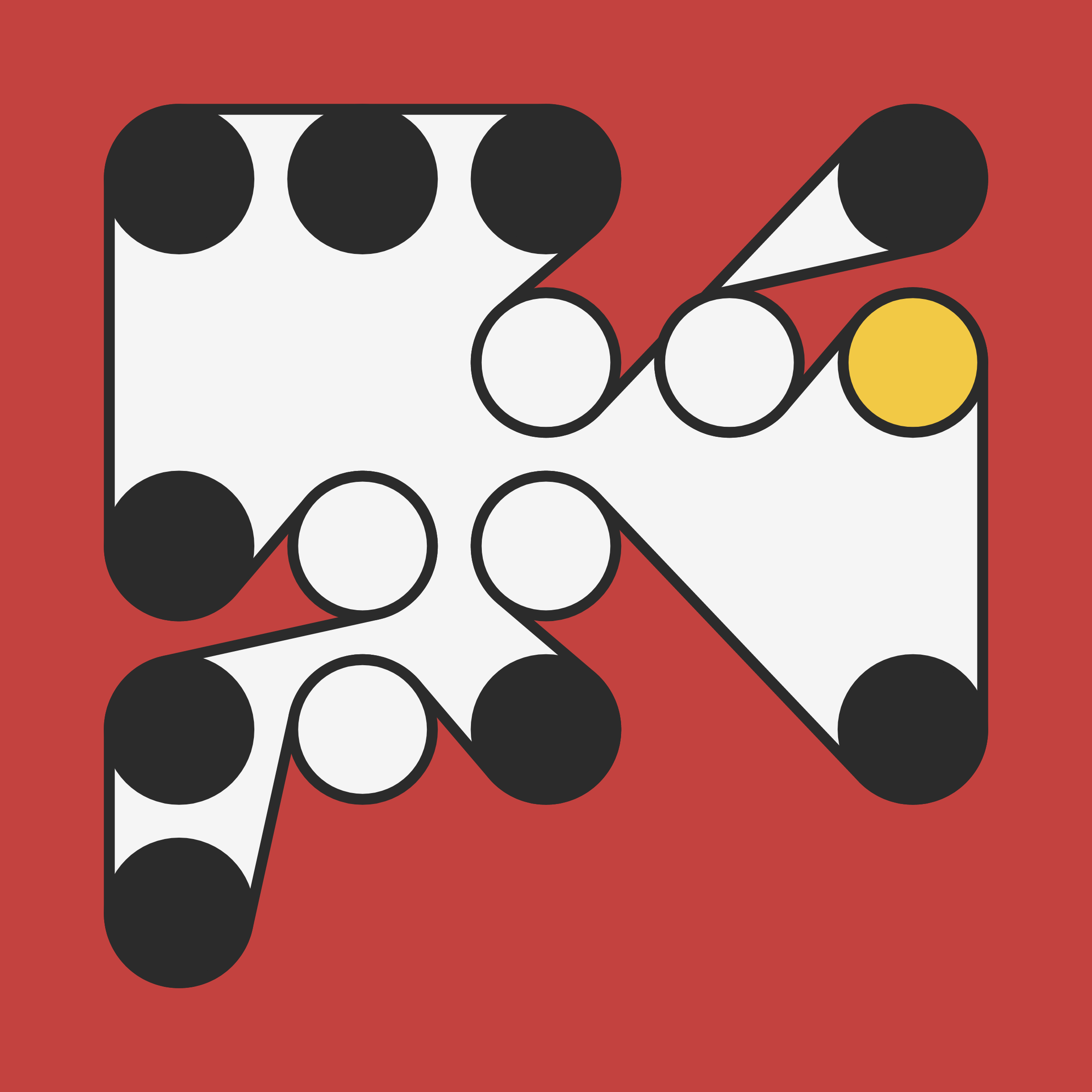 Art Blocks - Art Blocks v2 - Ringers #454 - NFT # 13000454