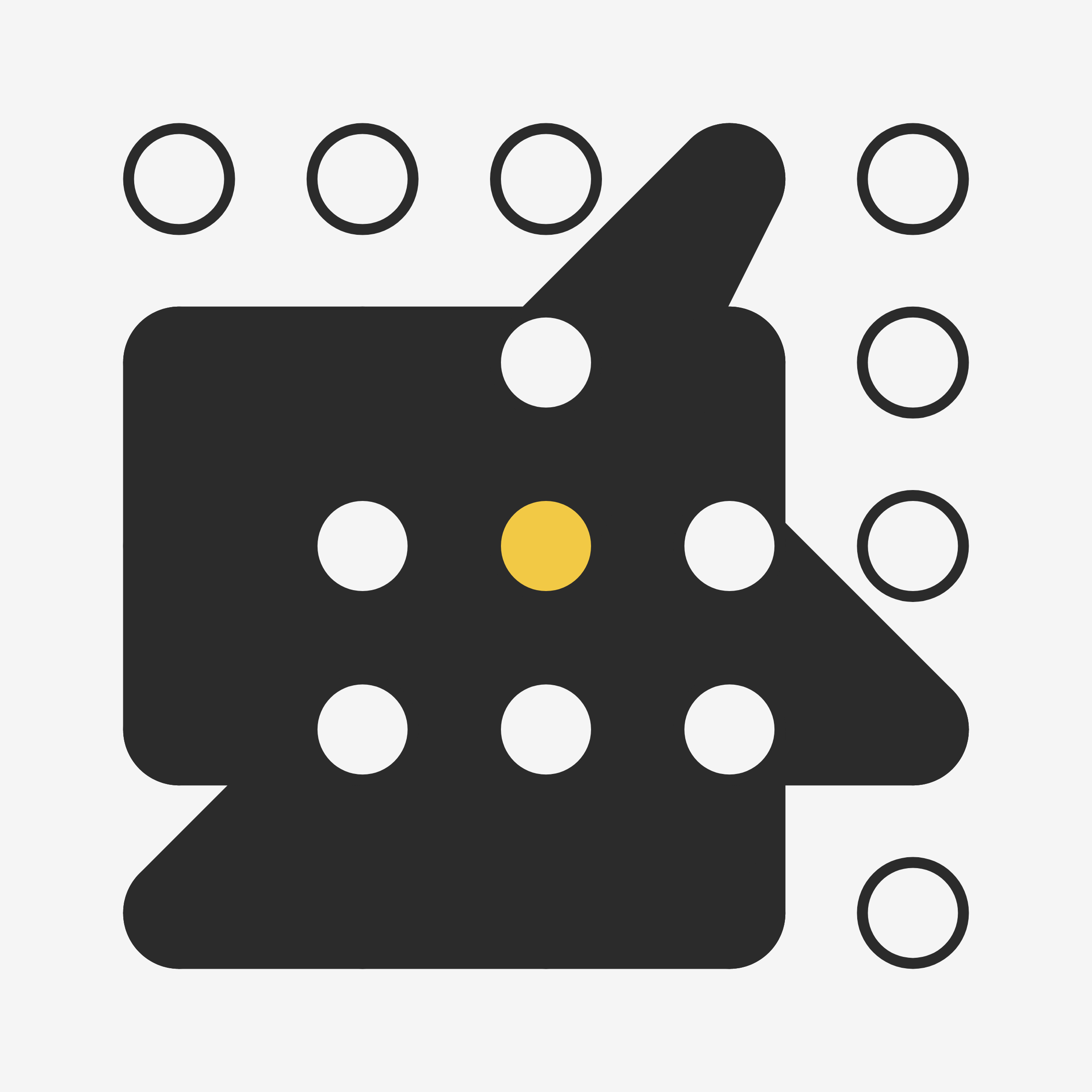 Art Blocks - Art Blocks v2 - Ringers #464 - NFT # 13000464