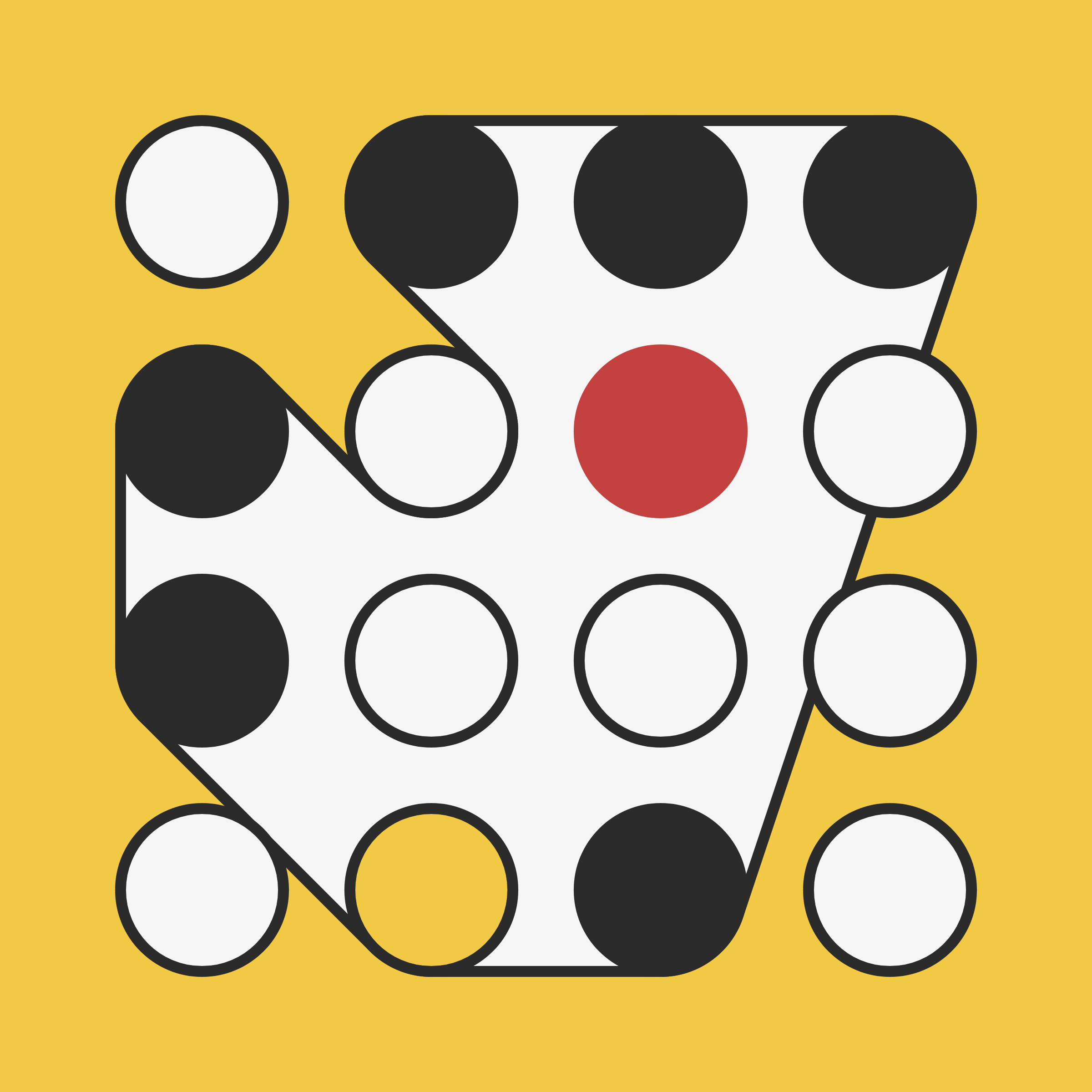 Art Blocks - Art Blocks v2 - Ringers #465 - NFT # 13000465