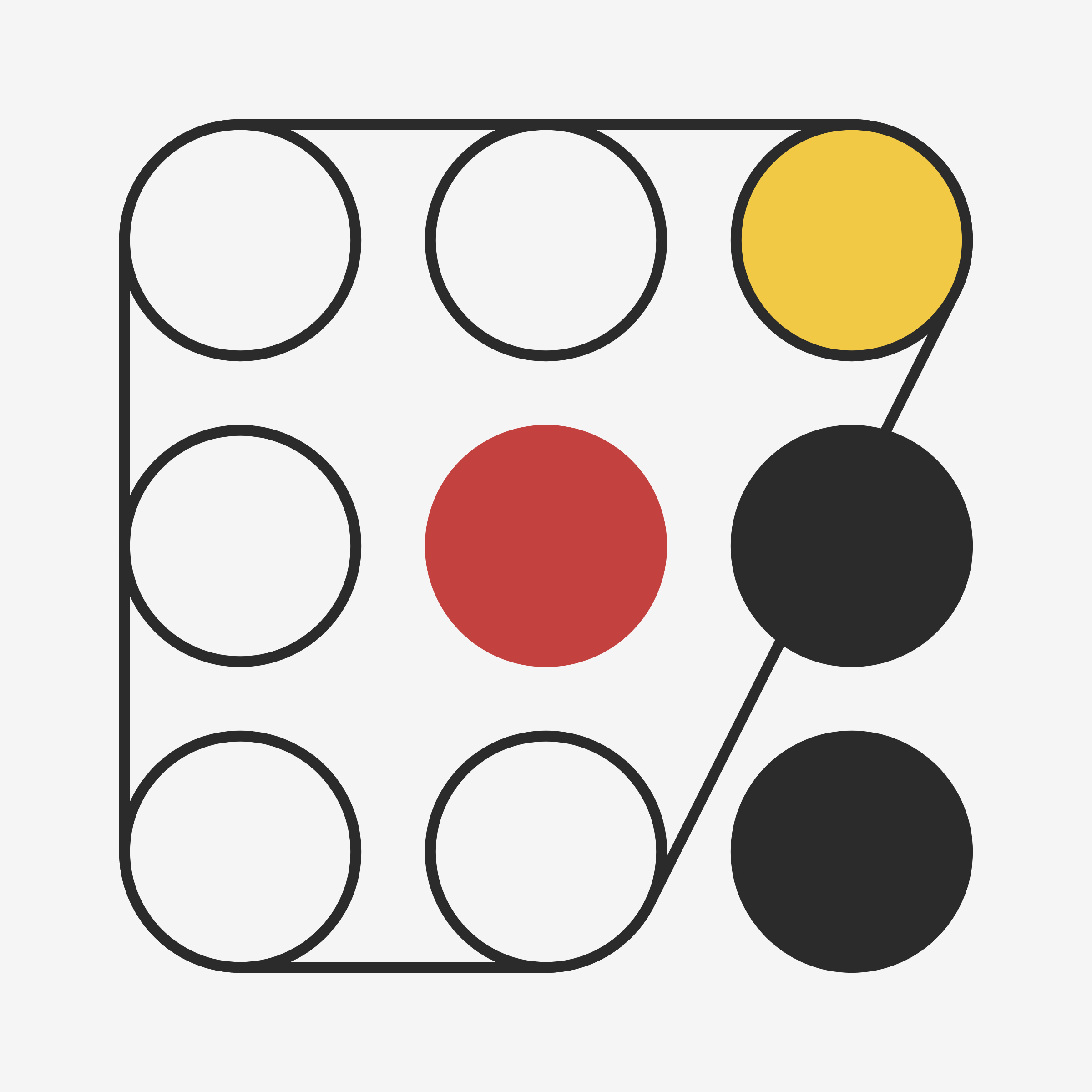 Art Blocks - Art Blocks v2 - Ringers #490 - NFT # 13000490