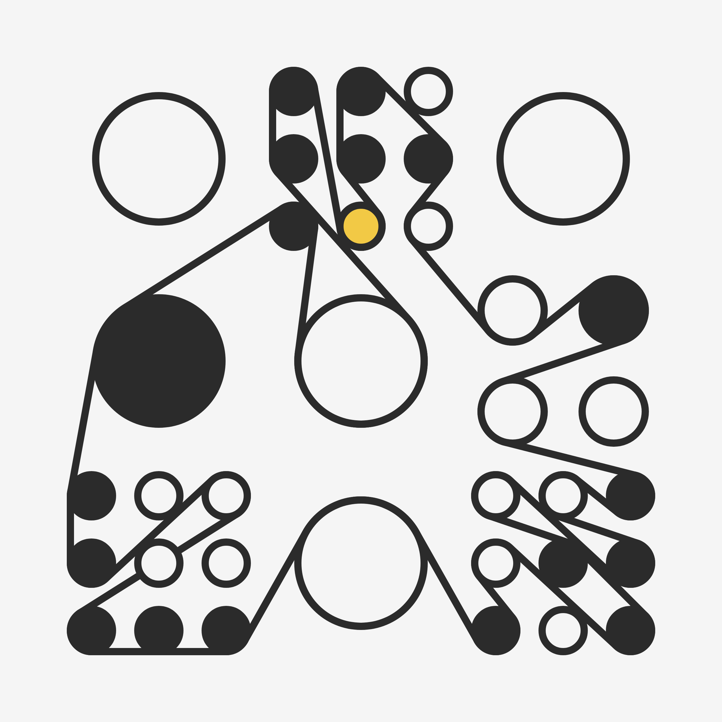 Art Blocks - Art Blocks v2 - Ringers #497 - NFT # 13000497